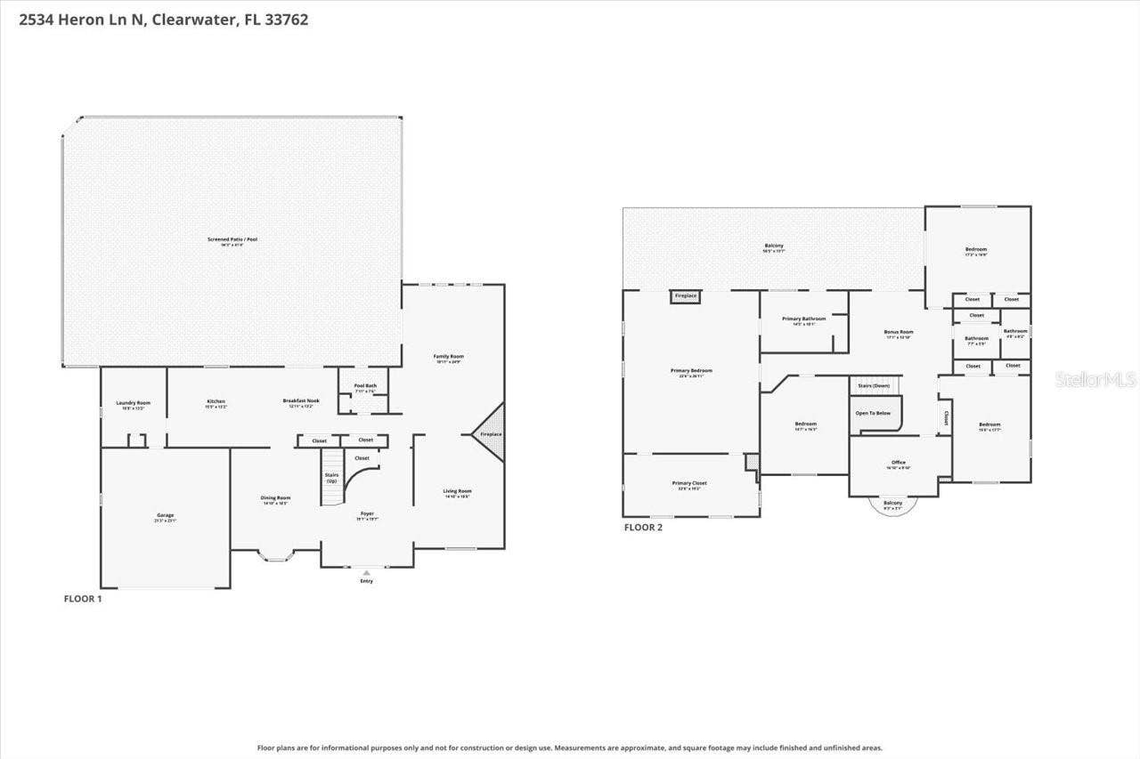 2534 HERON LANE N, Clearwater, FL 33762 2534 HERON LANE N, Clearwater, FL 33762