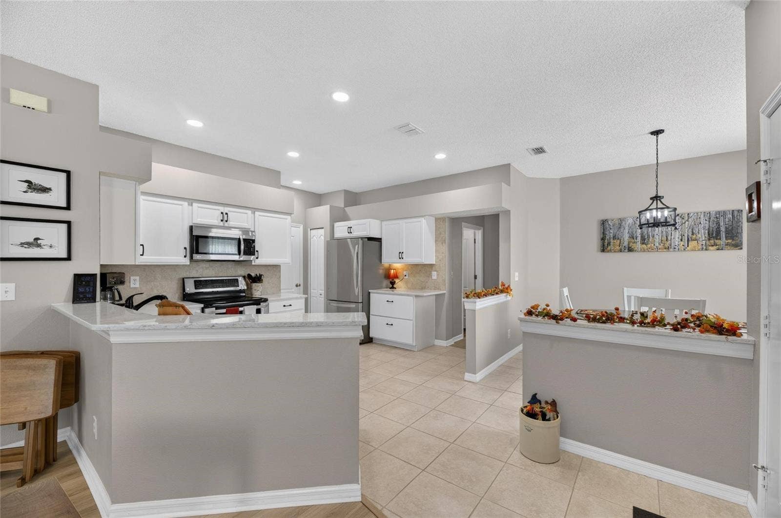 828 TREMONT GREENS LANE, #134, Sun City Center, FL 33573 Dining area to the right of the entry