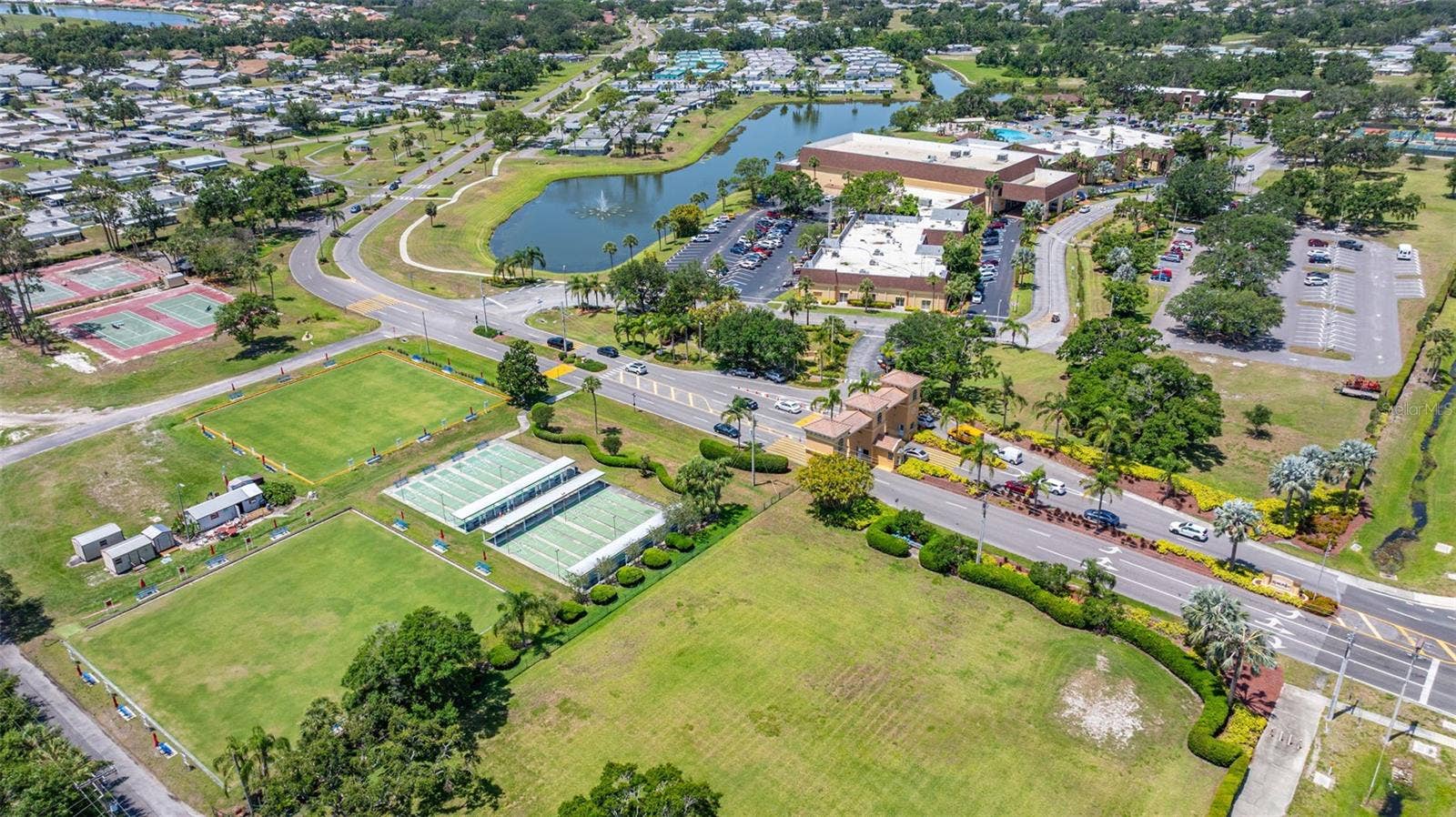 828 TREMONT GREENS LANE, #134, Sun City Center, FL 33573 Main Entrance, North Clubhouse and Sports Facilities