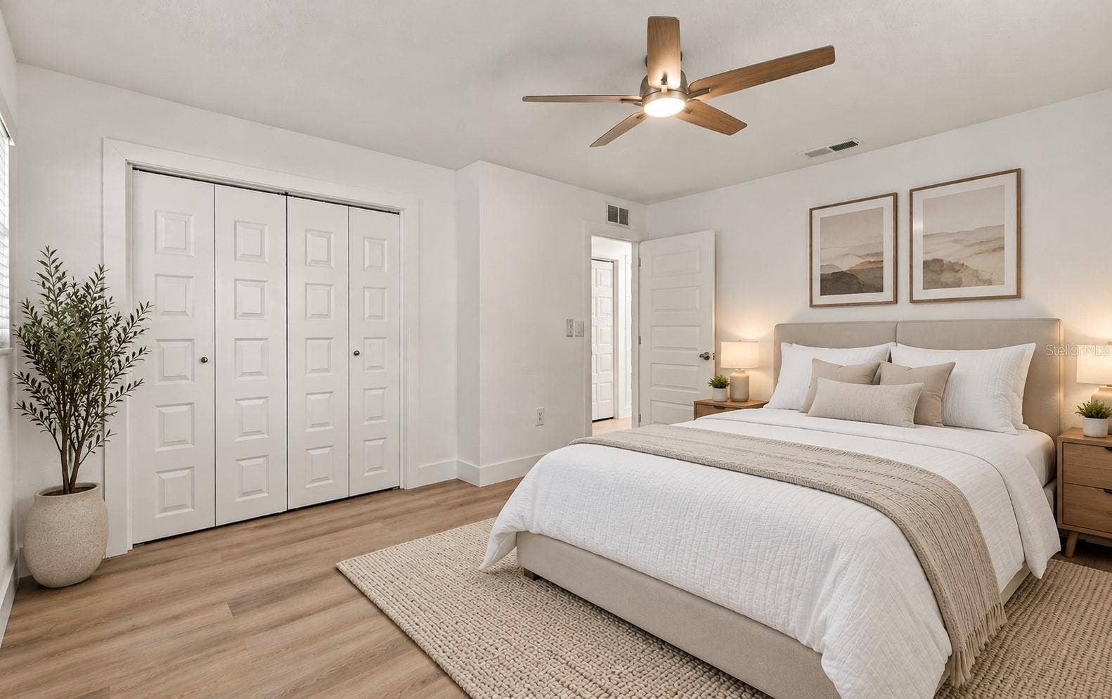 virtual staged bed