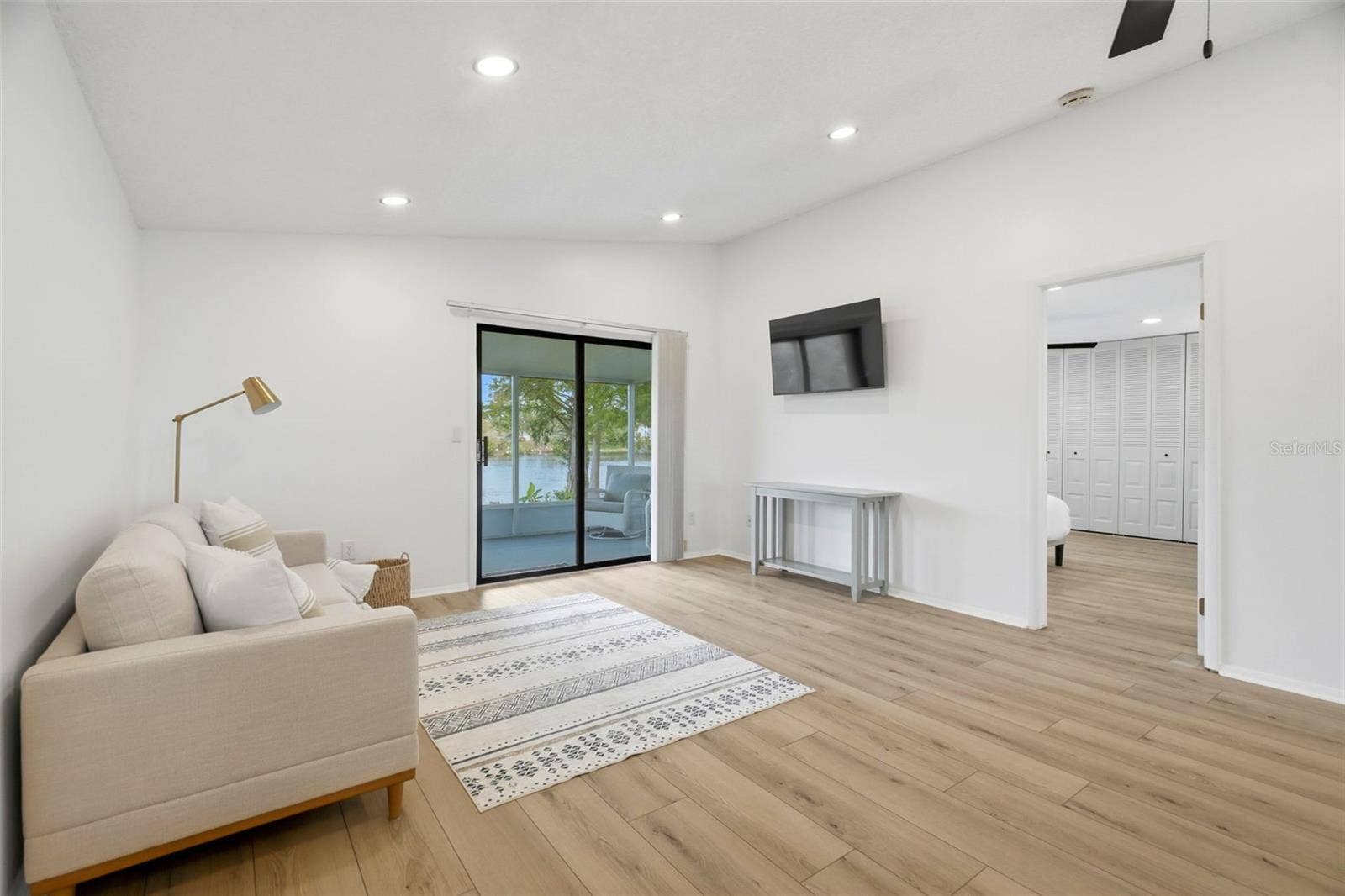 770 ARTHURS COURT, Tarpon Springs, FL 34689 Living Room with Primary Door entry