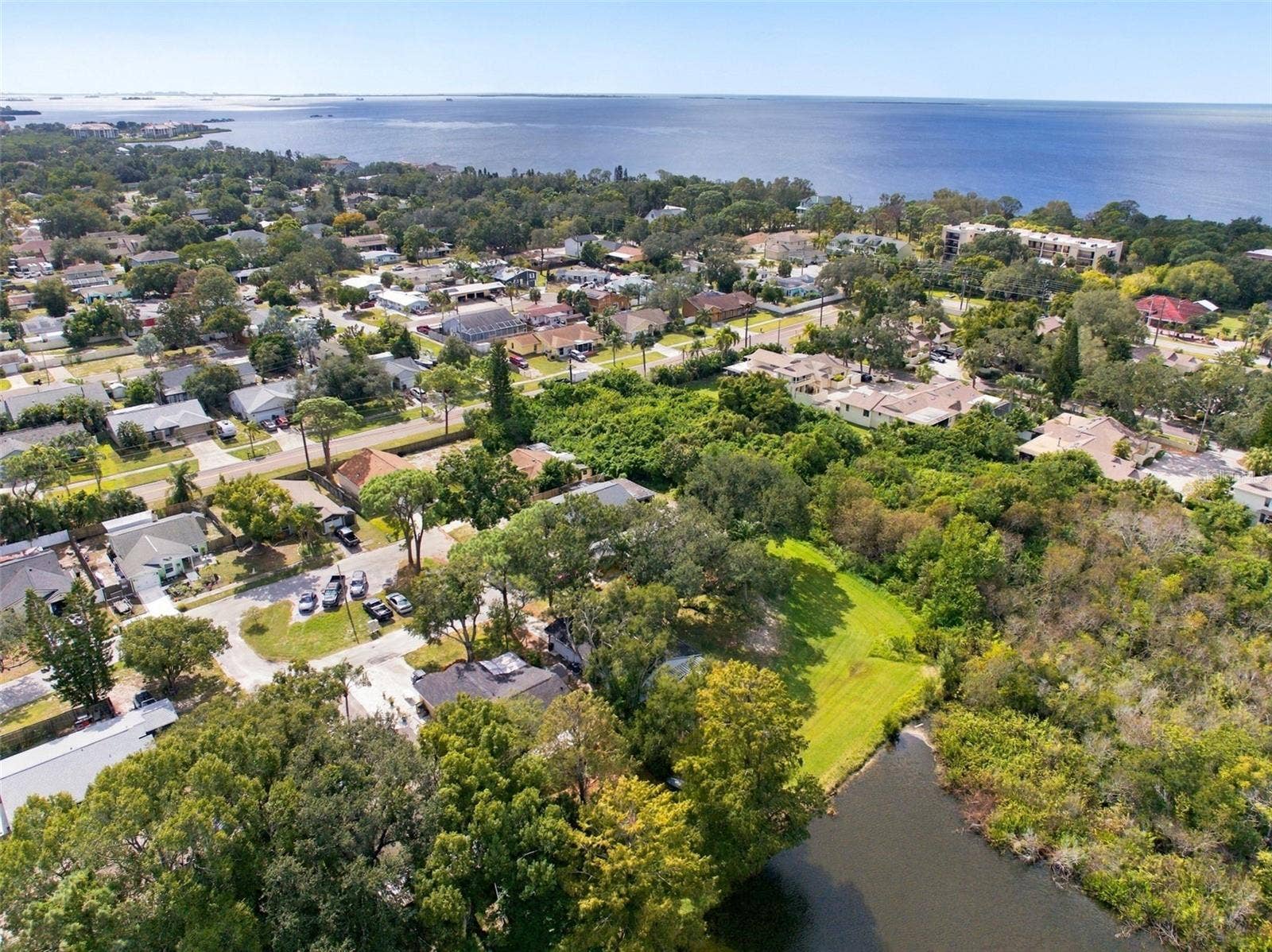770 ARTHURS COURT, Tarpon Springs, FL 34689 Ariel View to the Gulf