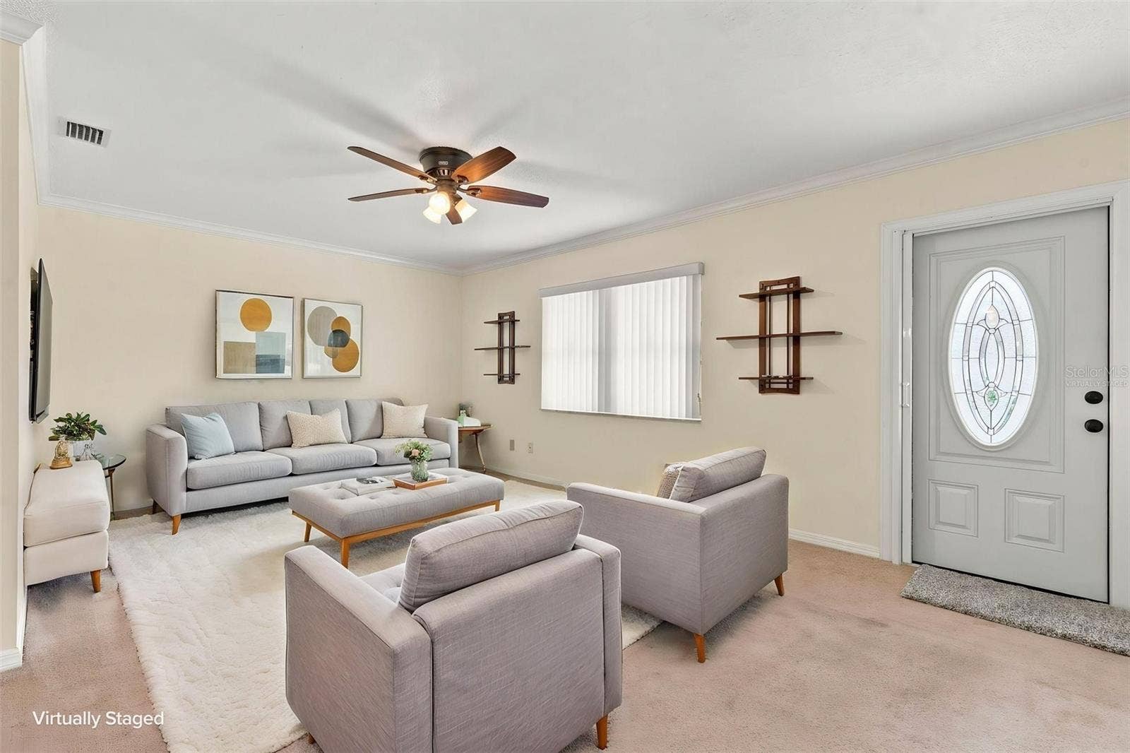 326 GLOUCESTER BOULEVARD, #326, Sun City Center, FL 33573 Virtually Staged with Furniture
