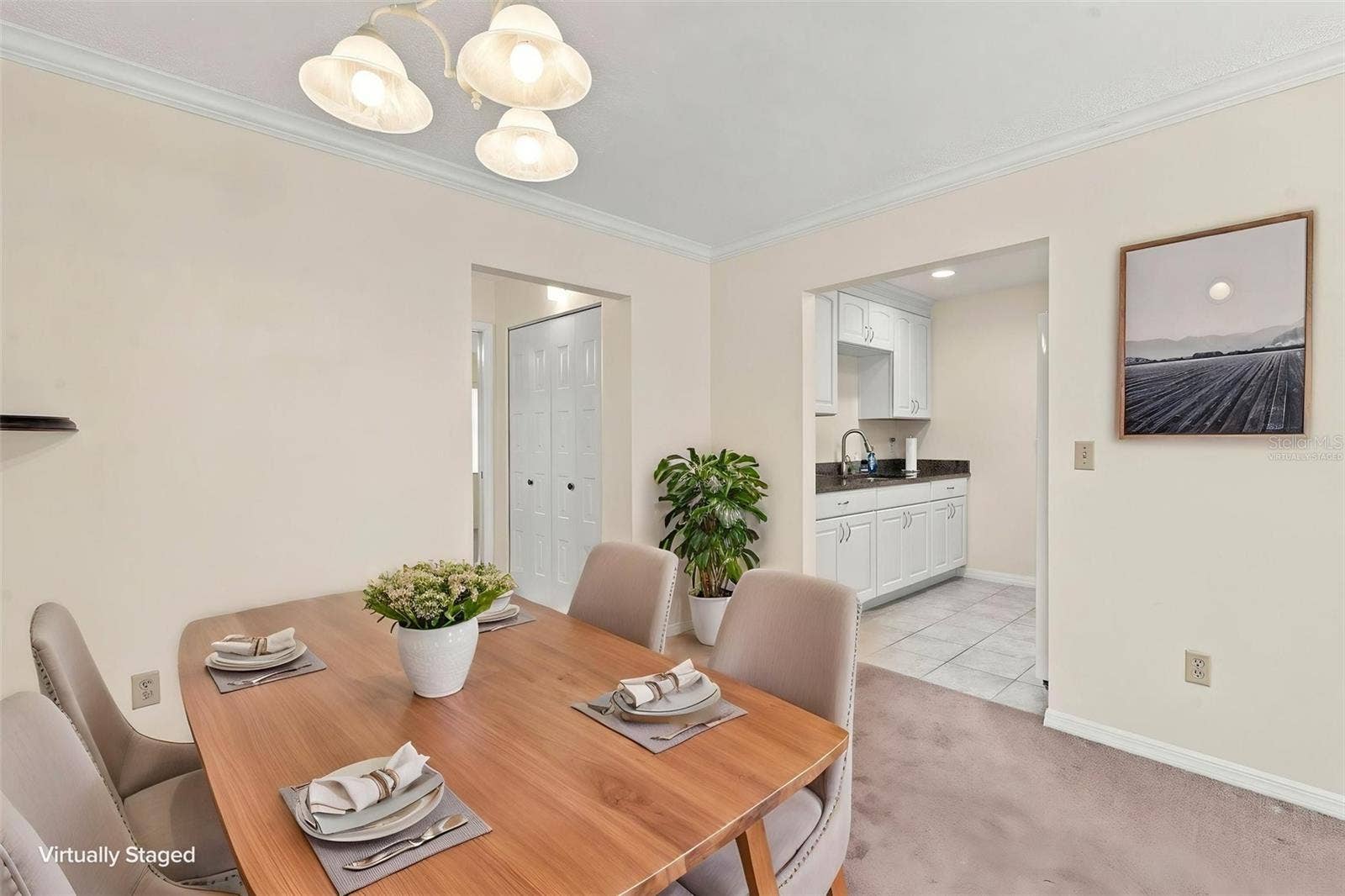 326 GLOUCESTER BOULEVARD, #326, Sun City Center, FL 33573 Virtually Staged with Furniture