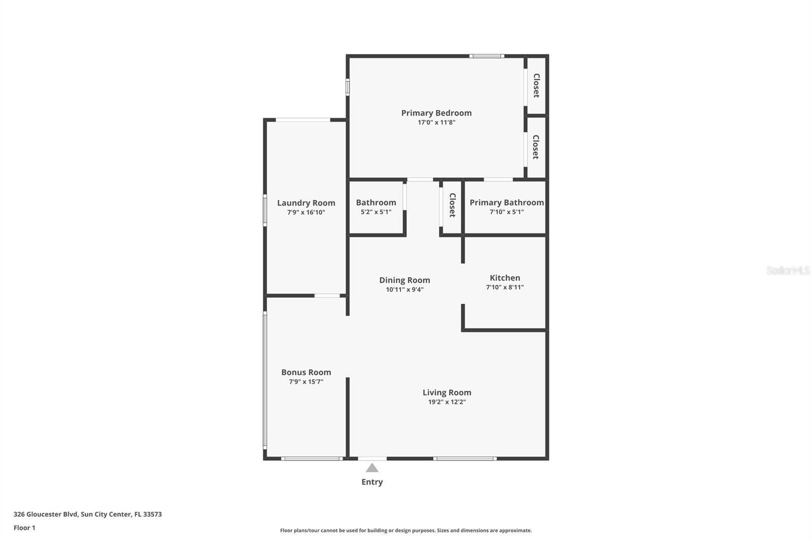 326 GLOUCESTER BOULEVARD, #326, Sun City Center, FL 33573 326 GLOUCESTER BOULEVARD, #326, Sun City Center, FL 33573
