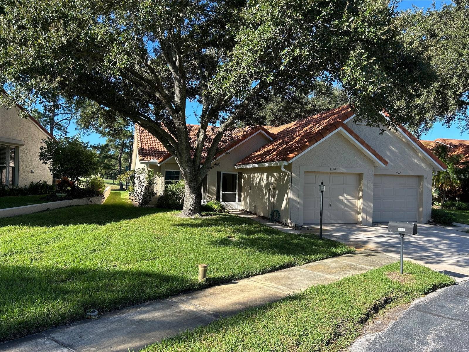 1130 RUSTLEWOOD COURT, Palm Harbor, FL 34684 End Unit Villa 2 bedroom 2 Bath 1 Car Garage