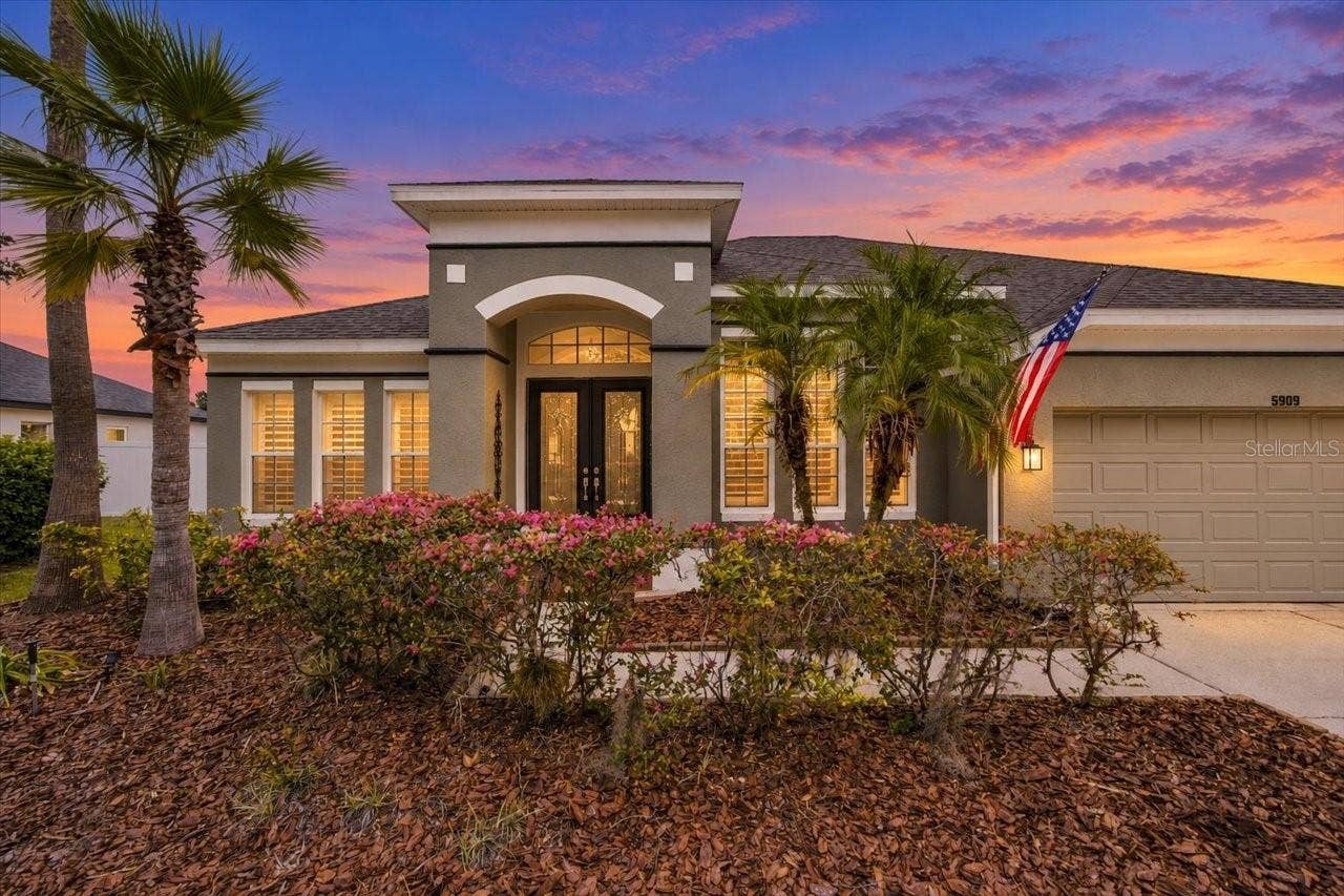 5909 BROWDER ROAD, Tampa, FL 33625 Virtual sunset