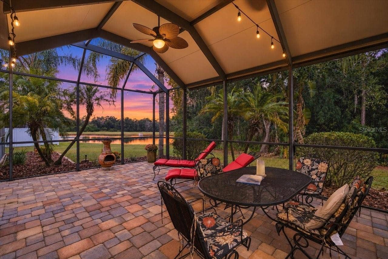 5909 BROWDER ROAD, Tampa, FL 33625 Virtual sunset