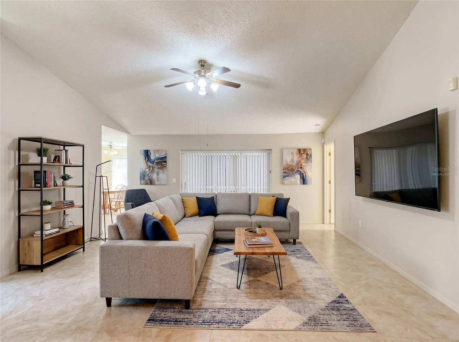 3060 COLLINGSWOOD BOULEVARD, Port Charlotte, FL 33948 Virtually Staged Living room