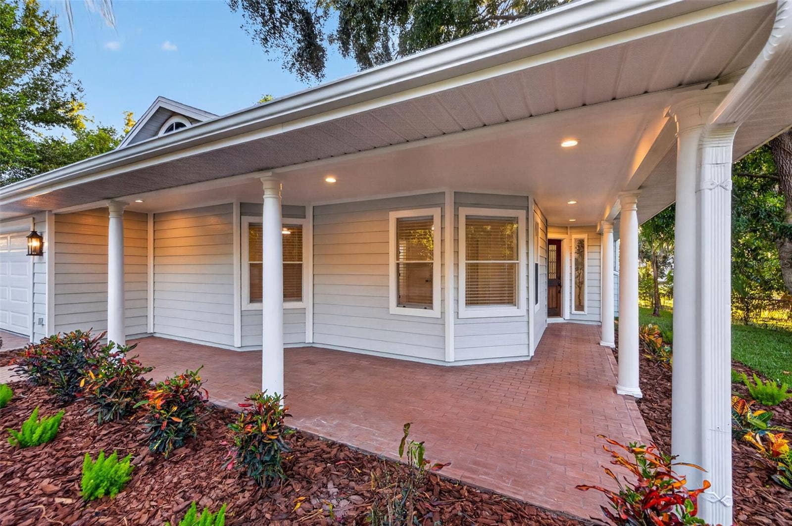 Wrap around front porch