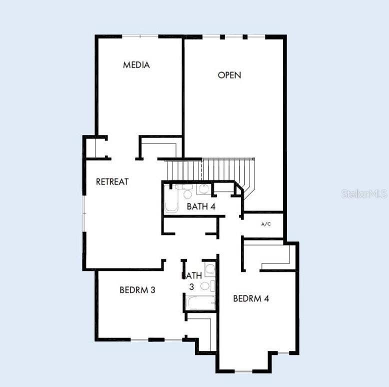 Floor Plan Second Floor