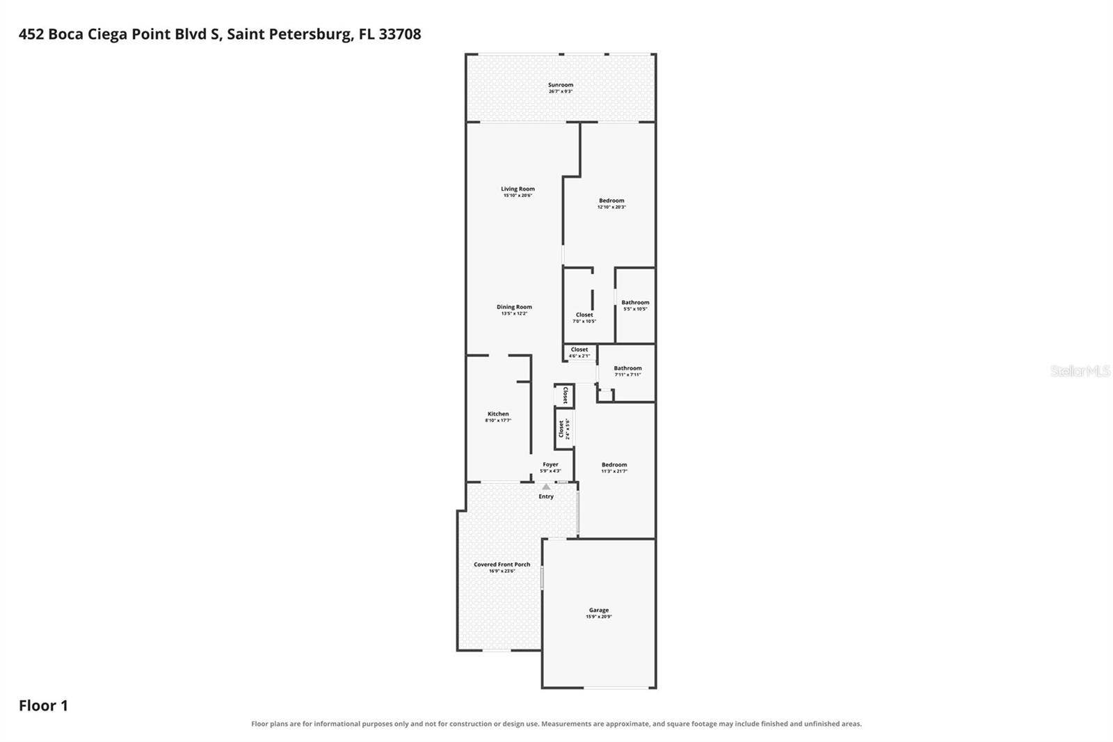 452 BOCA CIEGA POINT BOULEVARD S, St Petersburg, FL 33708