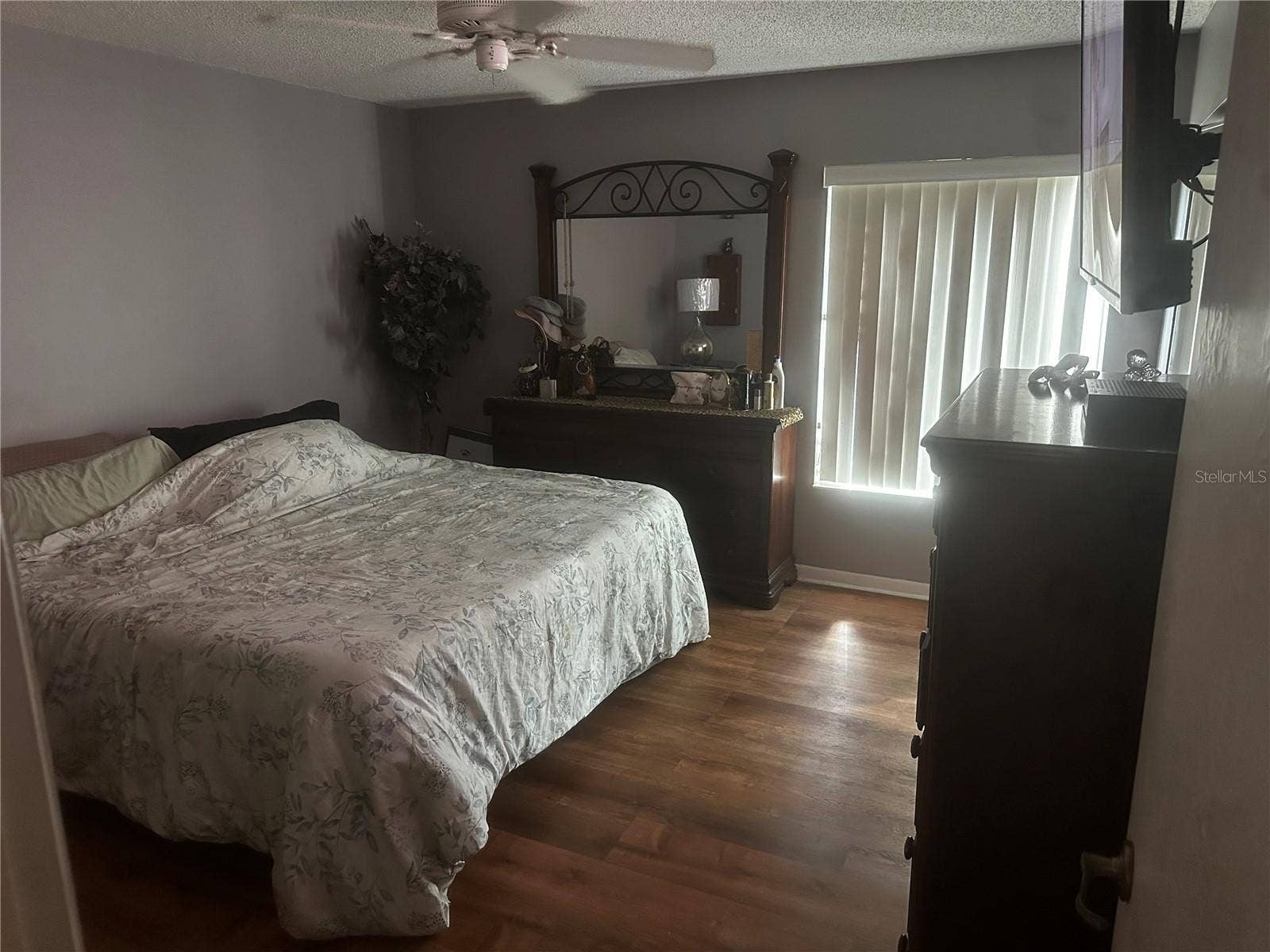 2600 PINE RIDGE WAY S, #B2, Palm Harbor, FL 34684 Primary bedroom from the door