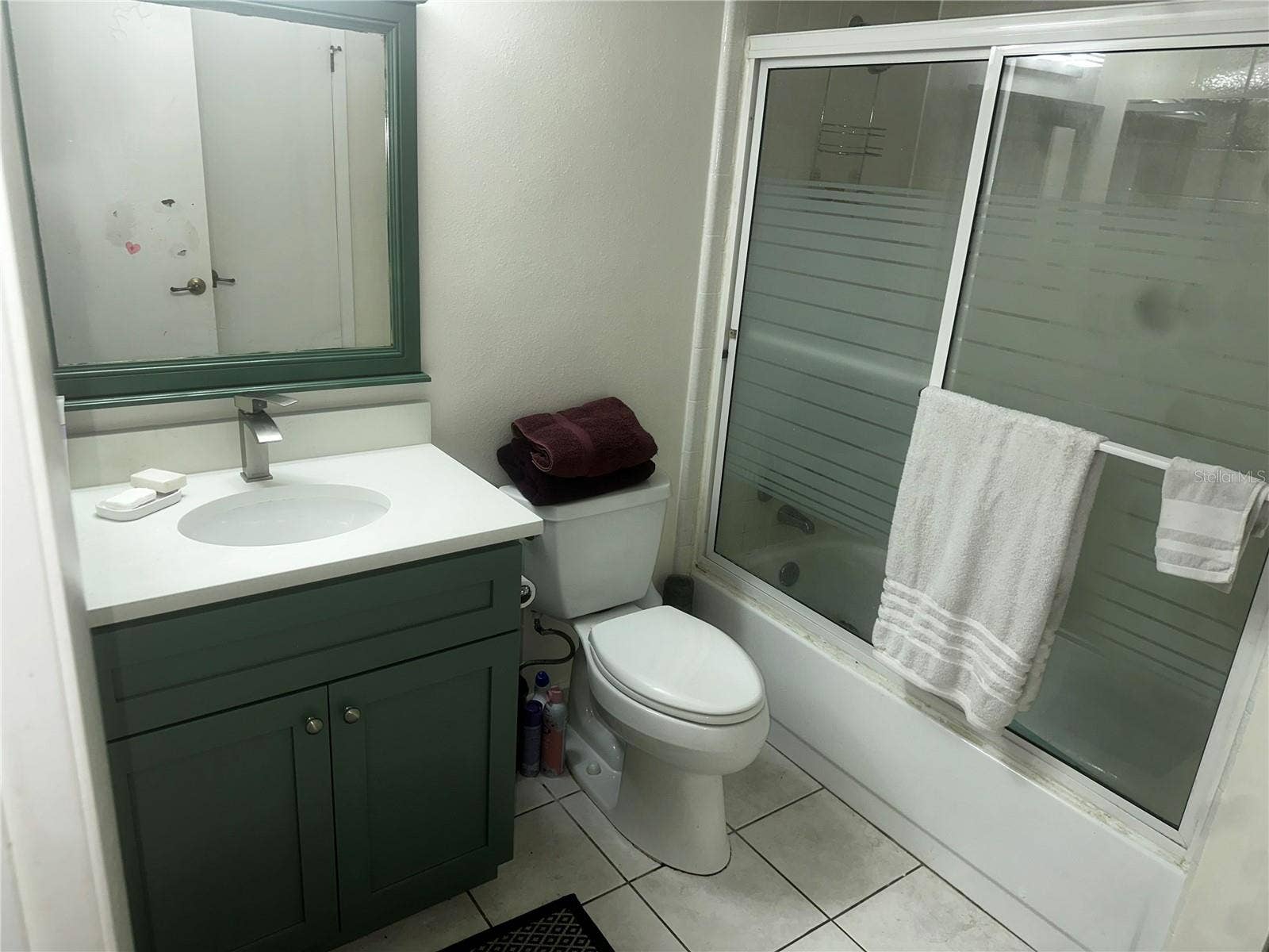2600 PINE RIDGE WAY S, #B2, Palm Harbor, FL 34684 View from bathroom door.