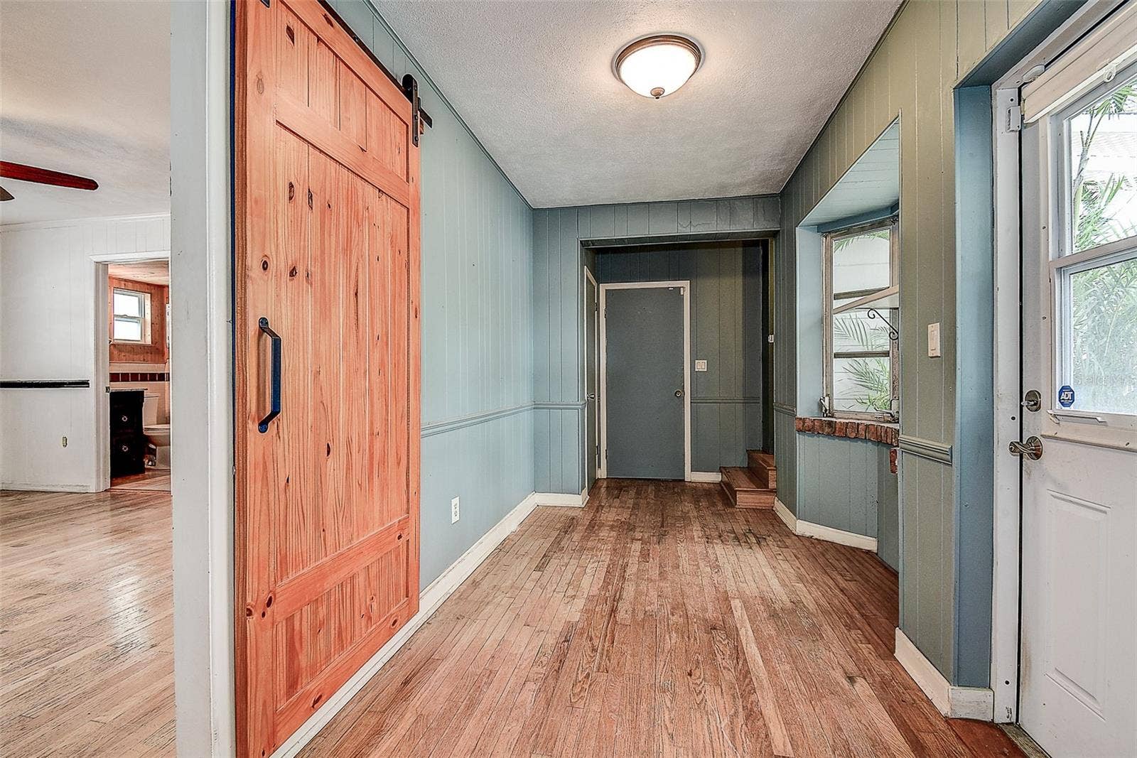 Entrance to Patio and Garage