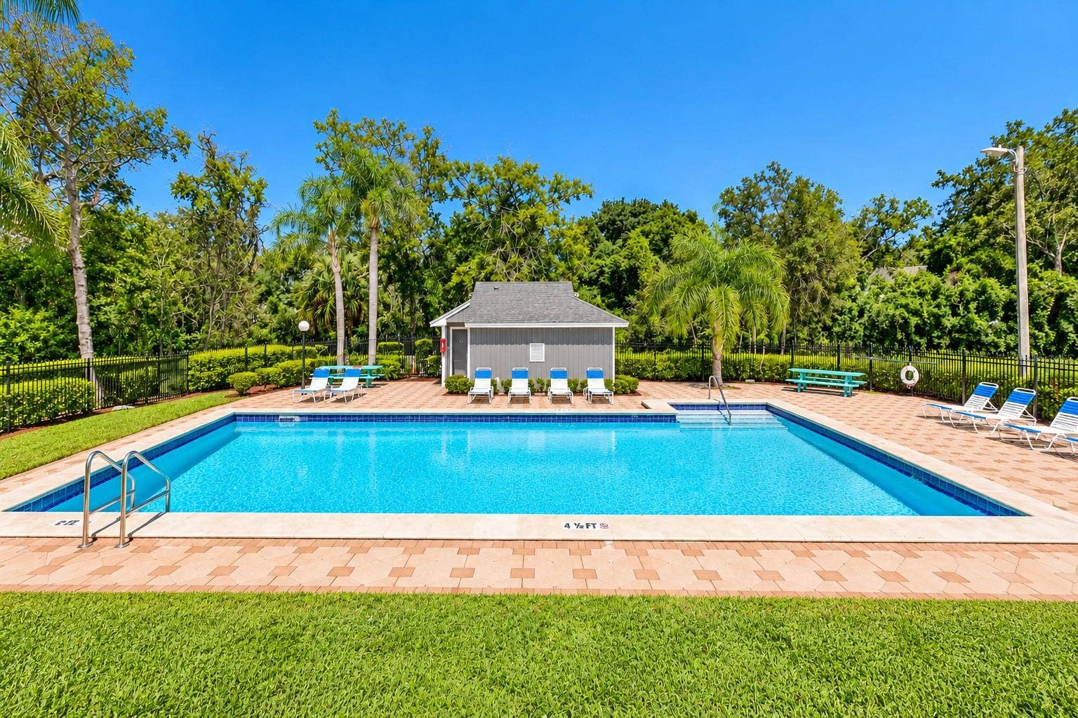 3277 HIBISCUS DRIVE, Palm Harbor, FL 34684 Community pool.