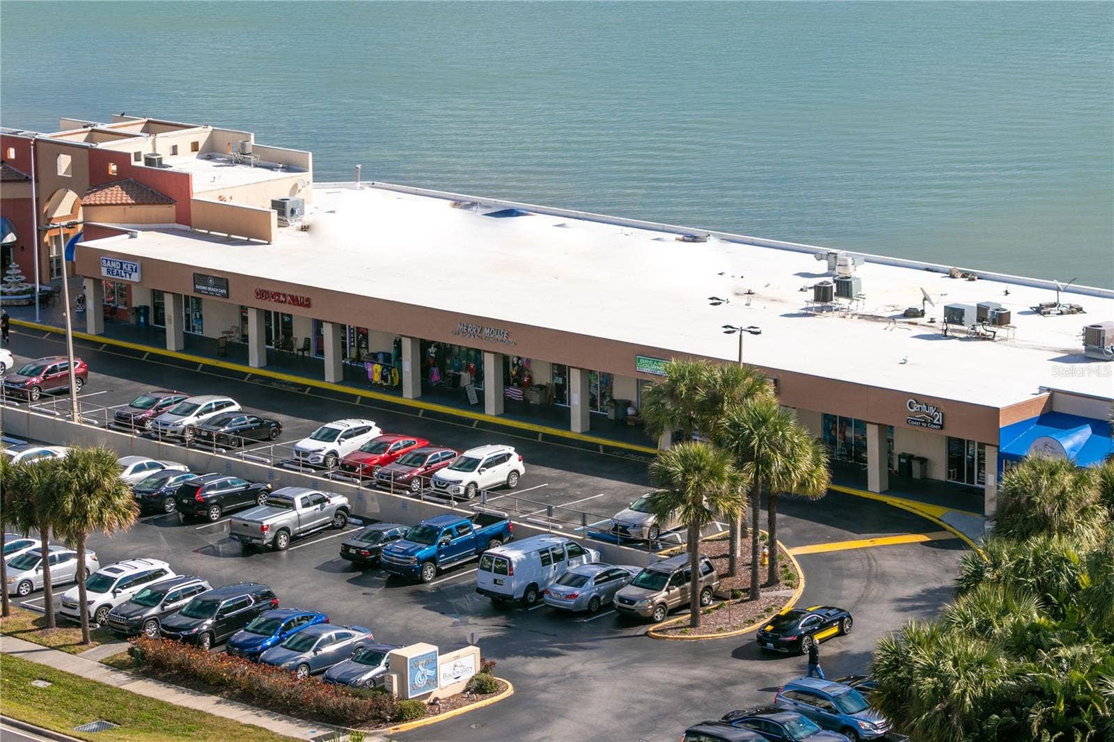 1270 GULF BOULEVARD, #708, Clearwater, FL 33767 Shoppes at Sand Key across the street