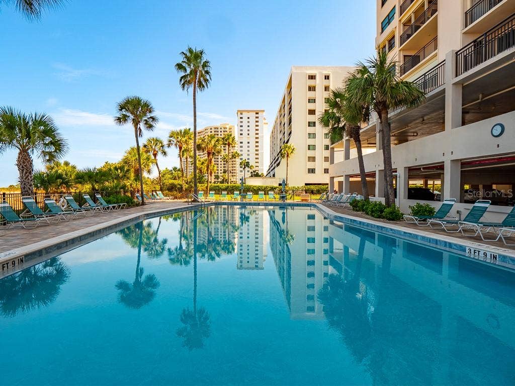 1270 GULF BOULEVARD, #603, Clearwater, FL 33767 Heated swimming pool