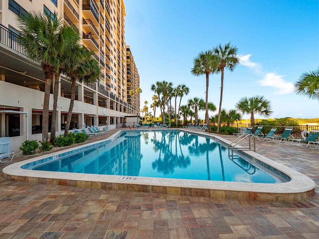 1270 GULF BOULEVARD, #603, Clearwater, FL 33767 Great beach views from pool deck