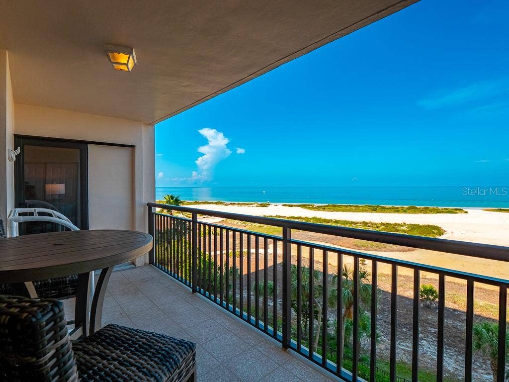 1270 GULF BOULEVARD, #603, Clearwater, FL 33767 Gulf front Balcony