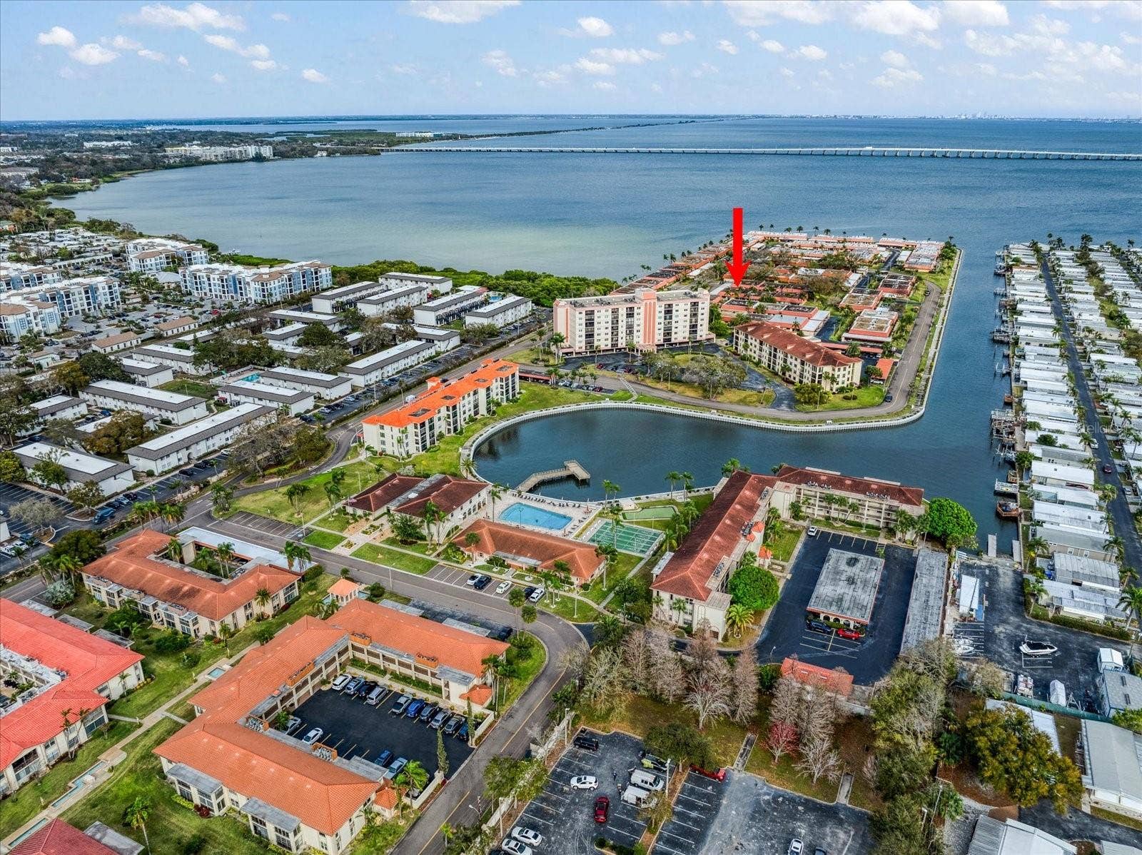 19029 US HIGHWAY 19 N, #13A, Clearwater, FL 33764 Aerial of the Complex