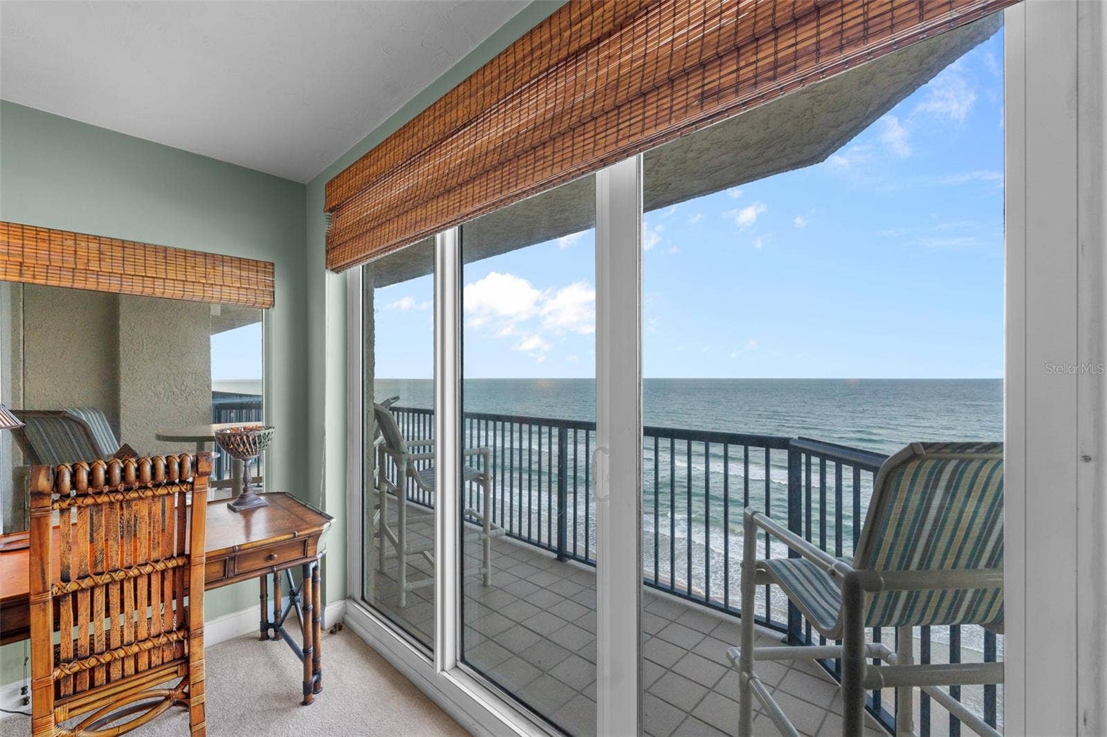 3425 S ATLANTIC AVENUE, #1105, Daytona Beach Shores, FL 32118 Ocean view from Master Bedroom