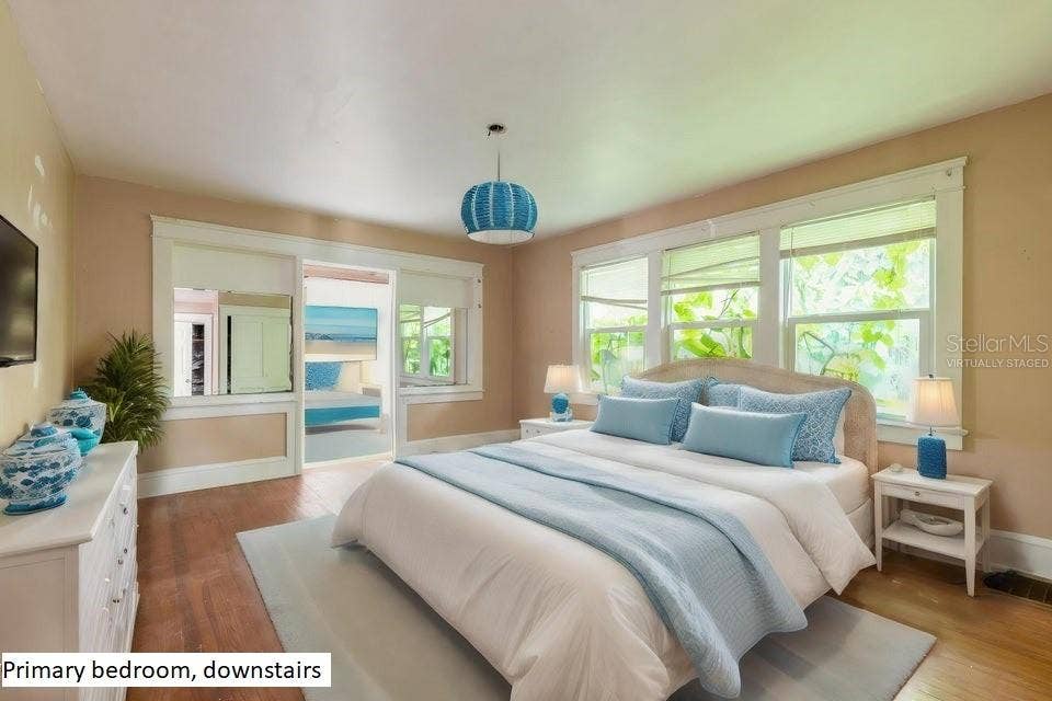 724 N OLEANDER AVENUE, Daytona Beach, FL 32118 Virtually staged primary bedroom