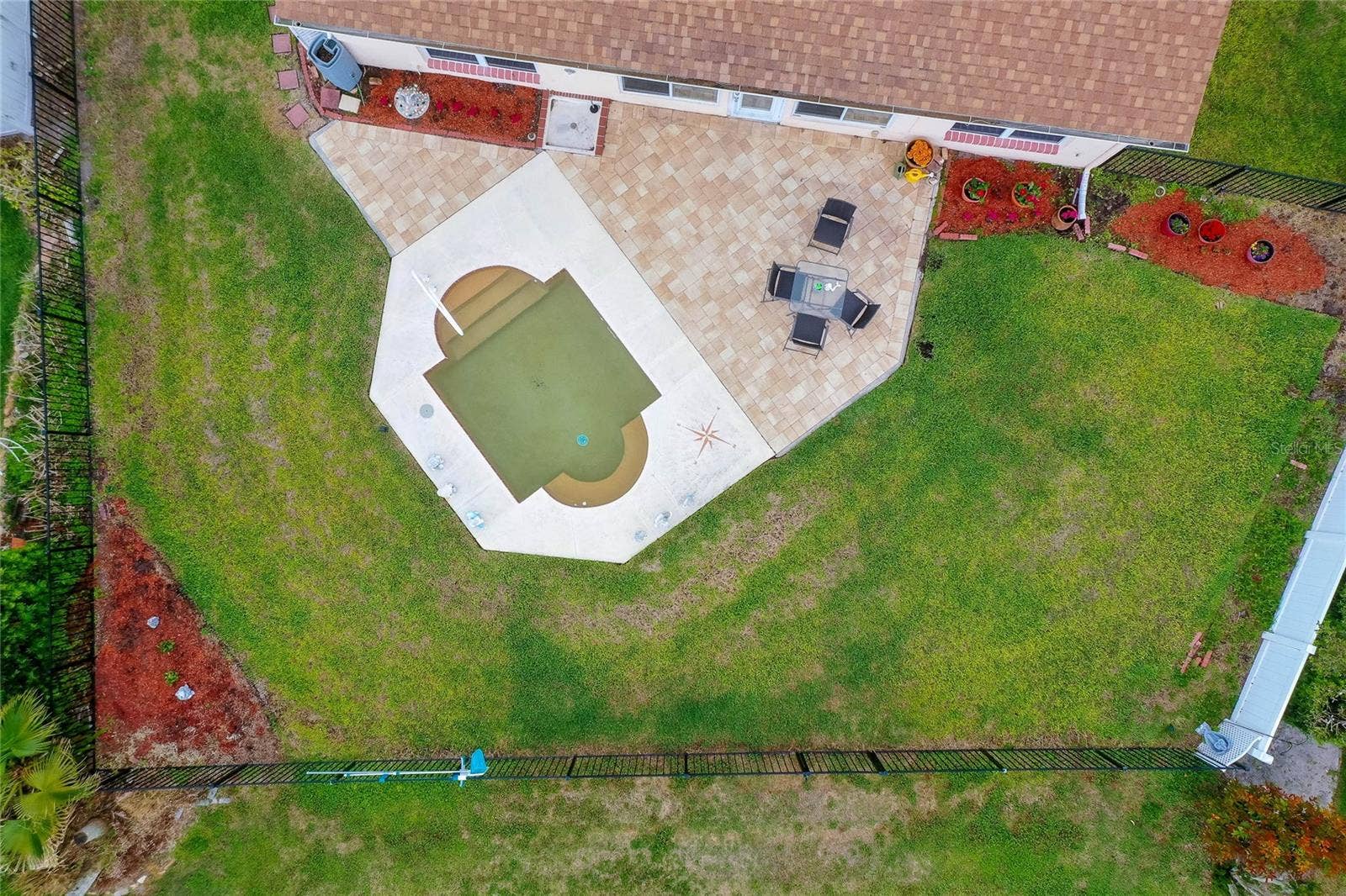 1312 N WEMBLEY CIRCLE, Port Orange, FL 32128 Fenced backyard