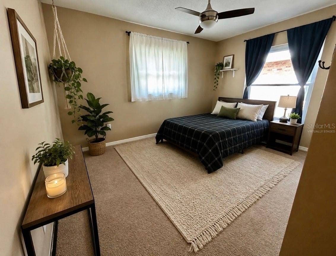 2950 N SHELL ROAD, Deland, FL 32720 bedroom 2 - virtually staged