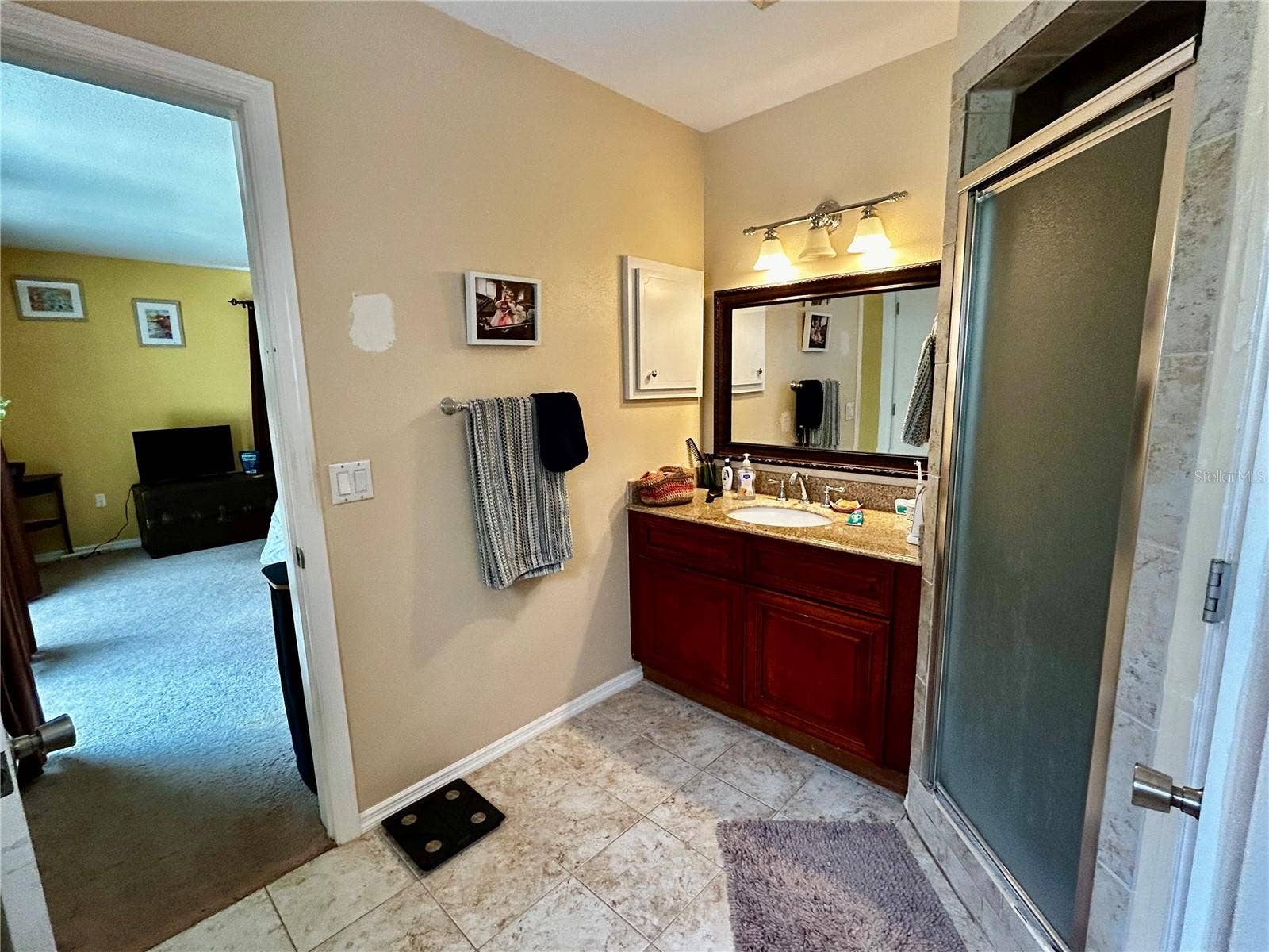 2950 N SHELL ROAD, Deland, FL 32720 master bath w/outside pool access