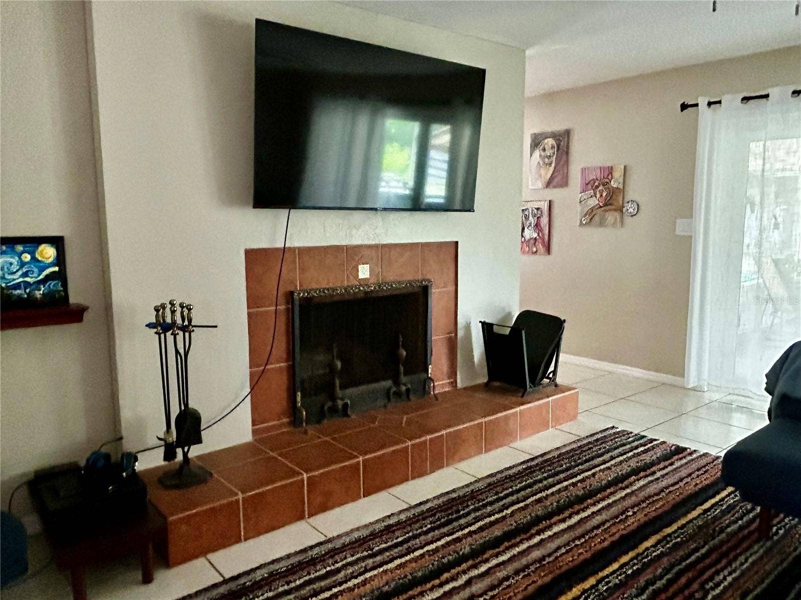 2950 N SHELL ROAD, Deland, FL 32720 wood burning fireplace
