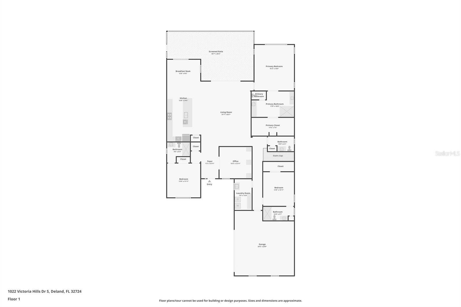 FLOOR PLAN 1ST FLOOR