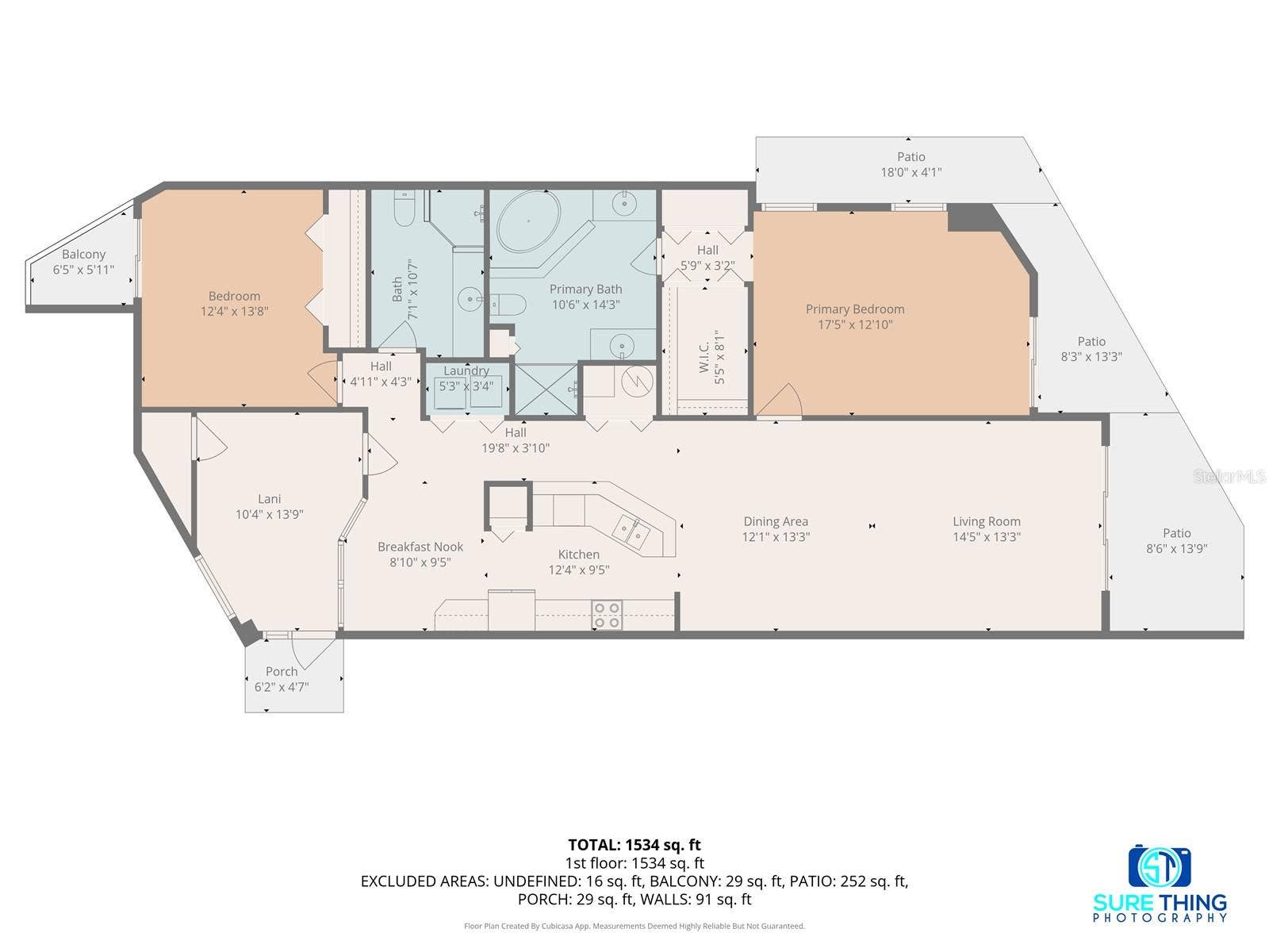 4575 S ATLANTIC AVENUE, #6101, Port Orange, FL 32127 Floor Plan 4575 S Atlantic Ave, #3101