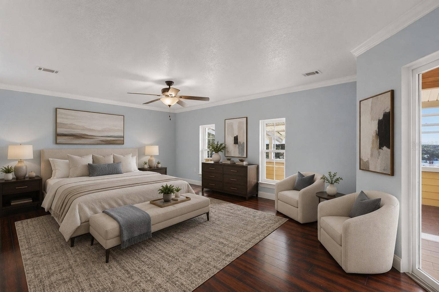 5414 RIVERSIDE DRIVE, Port Orange, FL 32127 Primary Suite with Ensuite Bathroom and 2 bonus rooms perfect for nursery and a huge walk-in closet (Virtually Staged)