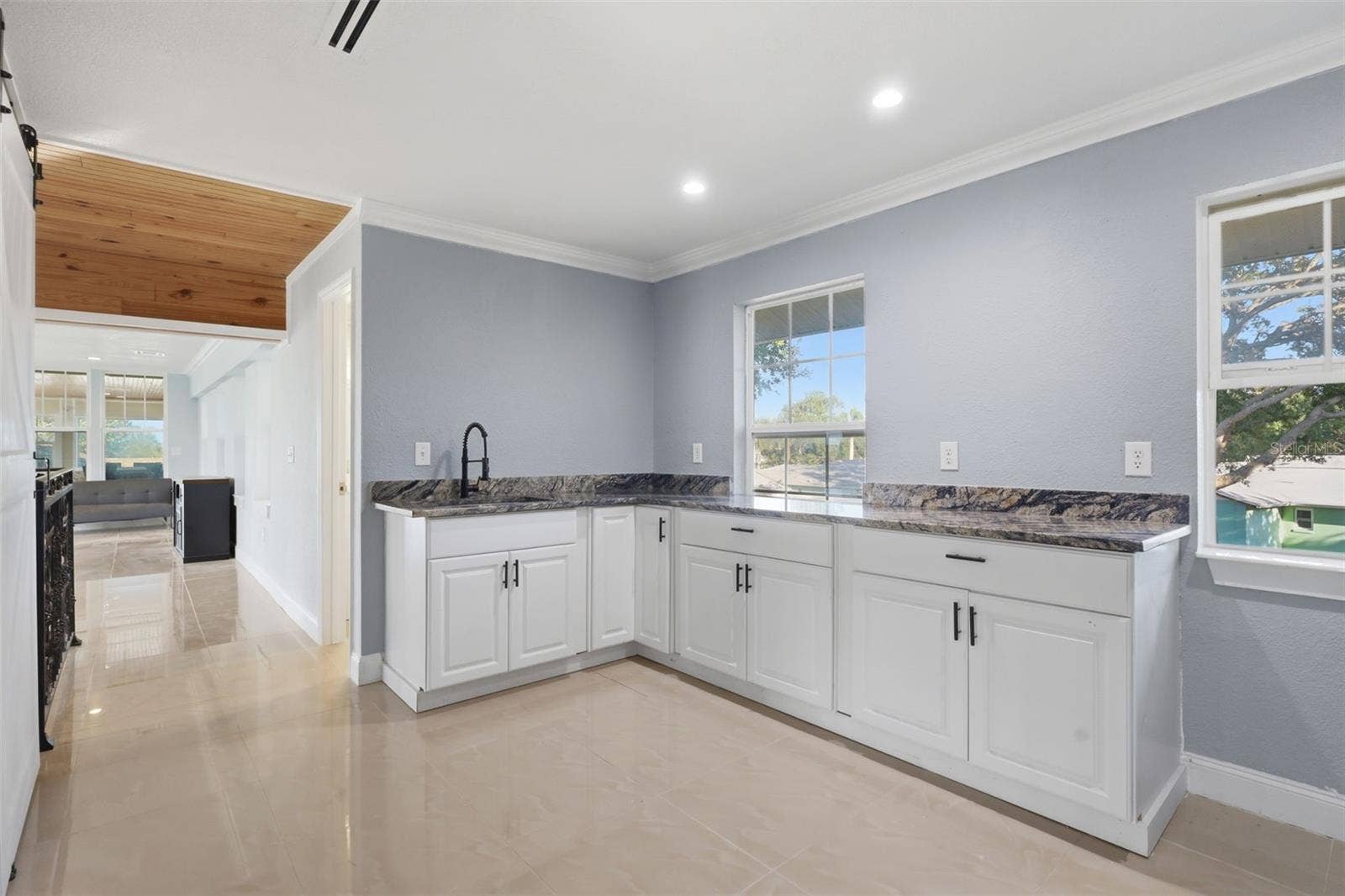 5414 RIVERSIDE DRIVE, Port Orange, FL 32127 Wet Bar Area with Granite Countertops, on the 2nd Floor