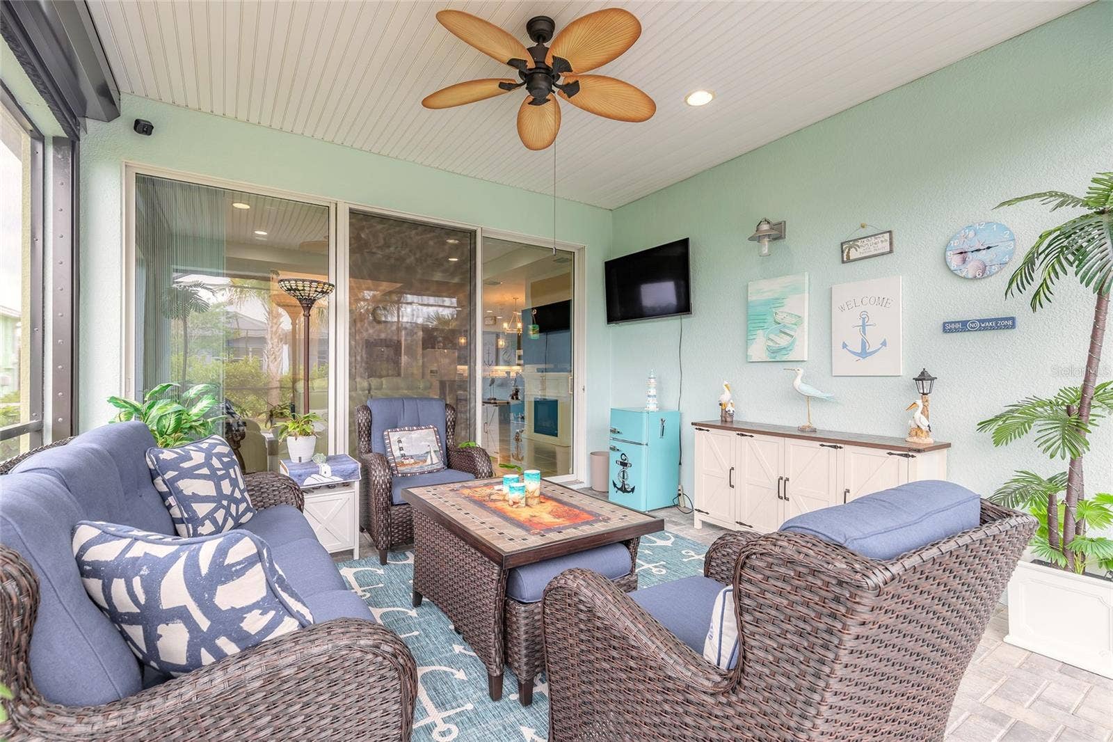 230 SAND BAR LANE, Daytona Beach, FL 32124 Screened in lanai