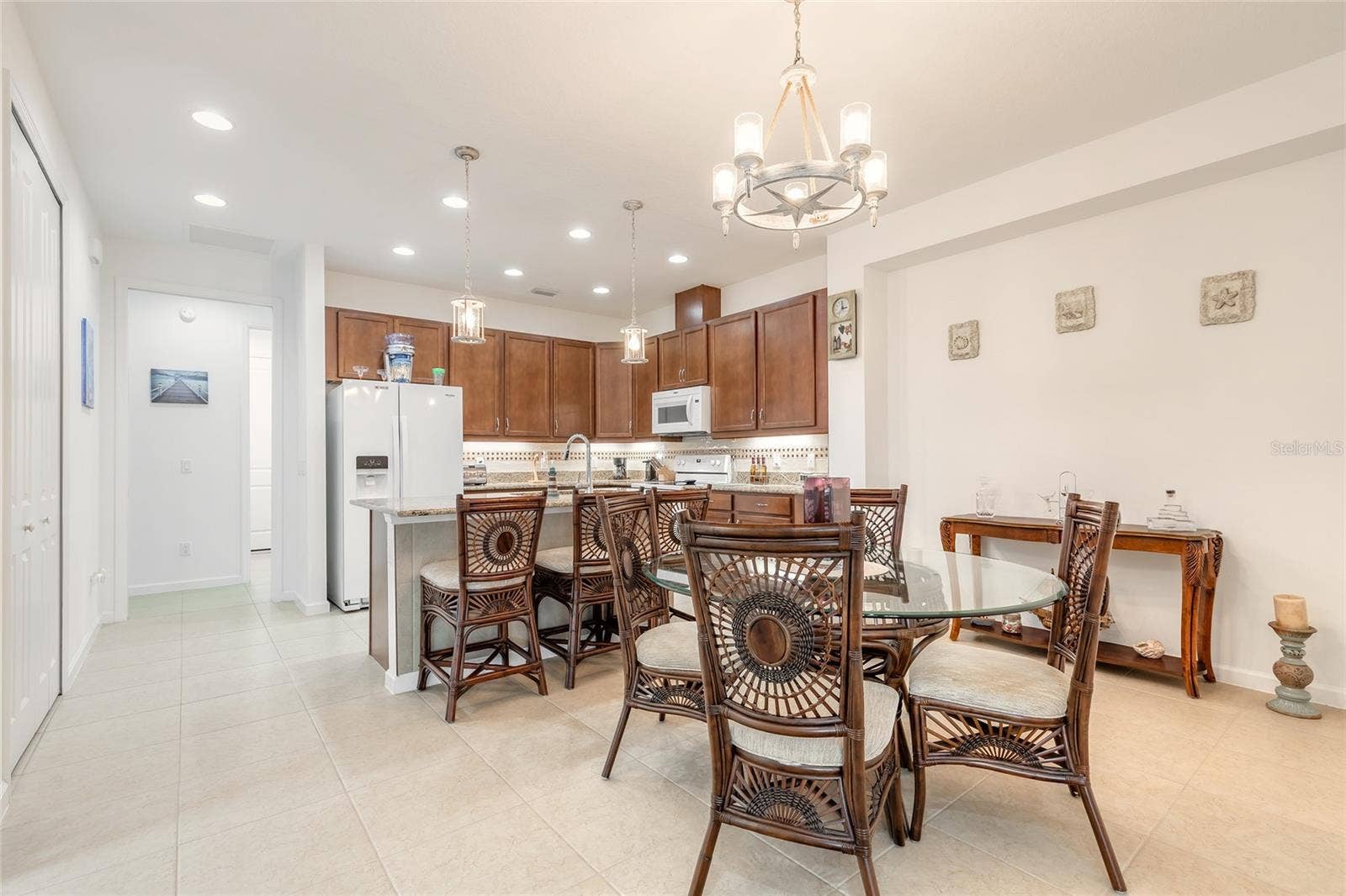 230 SAND BAR LANE, Daytona Beach, FL 32124 Open floor plan - dining room
