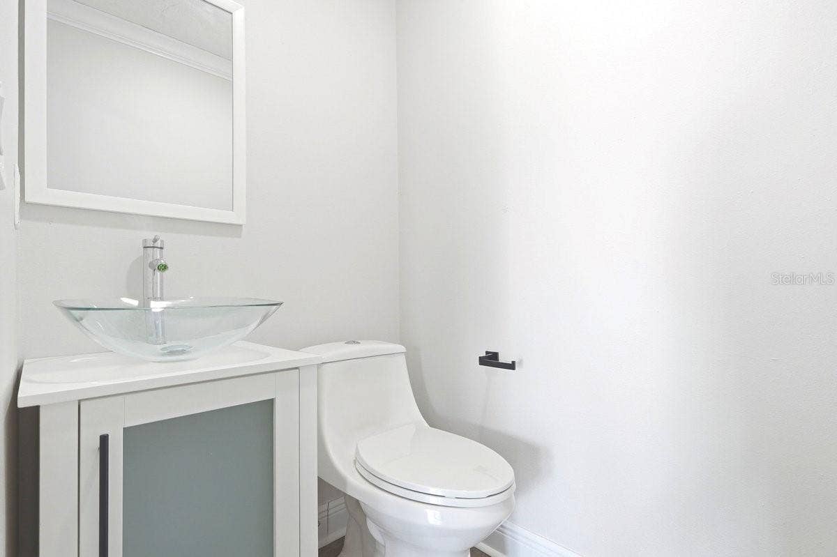 HALF BATH OFF MAIN LIVING AREA