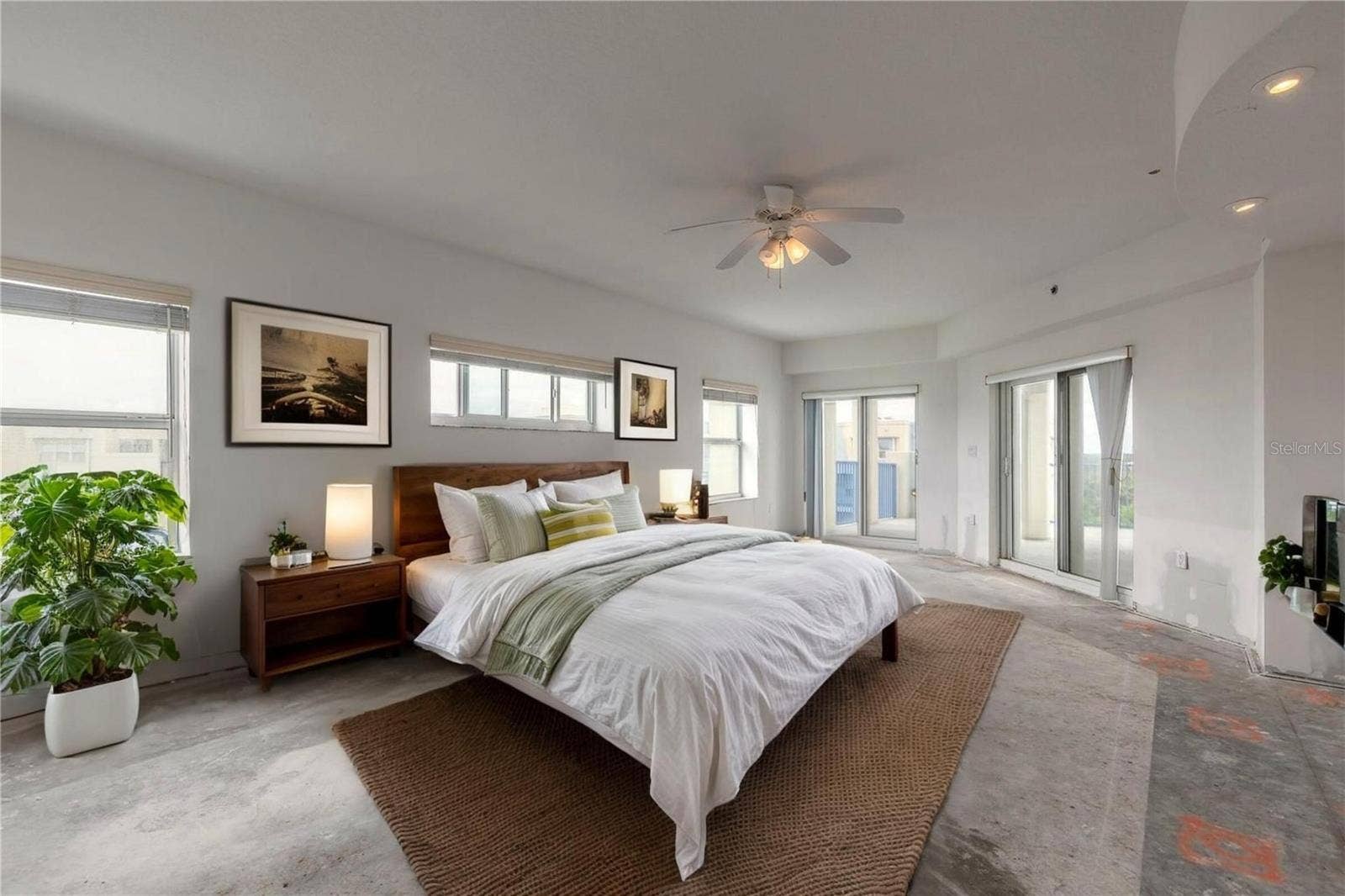5300 S ATLANTIC AVENUE, #3-605, New Smyrna Beach, FL 32169 Virt Staged Primary Bedroom