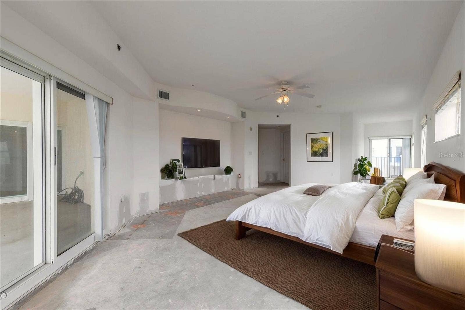 5300 S ATLANTIC AVENUE, #3-605, New Smyrna Beach, FL 32169 Virt Staged Primary Bedroom