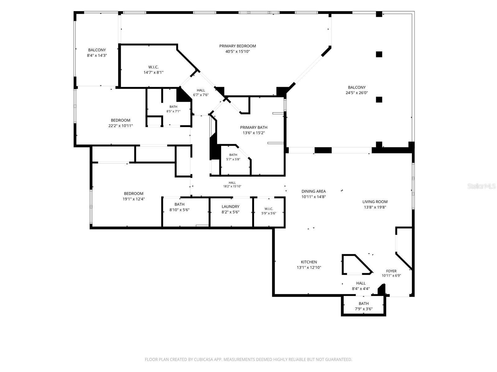 5300 S ATLANTIC AVENUE, #3-605, New Smyrna Beach, FL 32169 floor plan