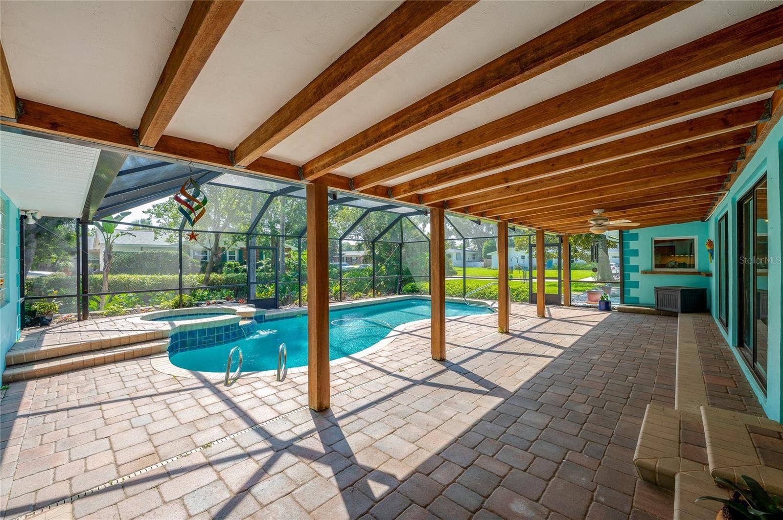 697 JOHN ANDERSON DRIVE, Ormond Beach, FL 32176 Enjoy the outdoors rain or shine.