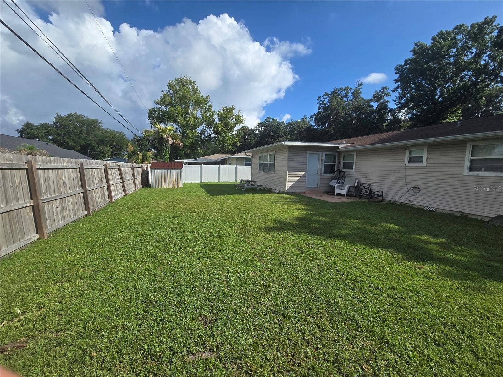 340 S CENTER STREET, Ormond Beach, FL 32174 Back Garden