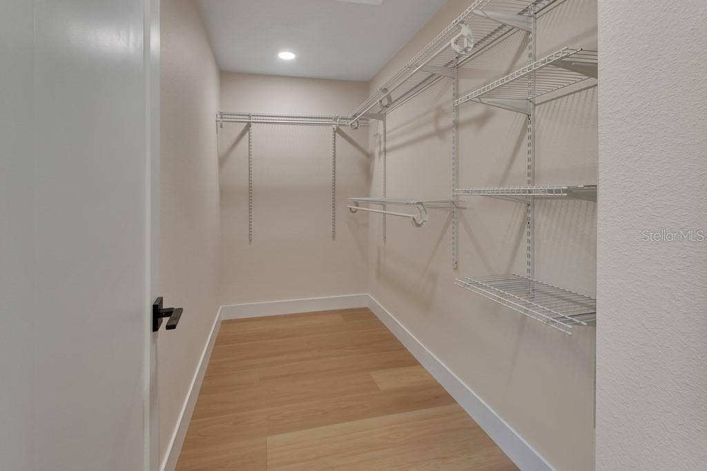 Generous Master closet