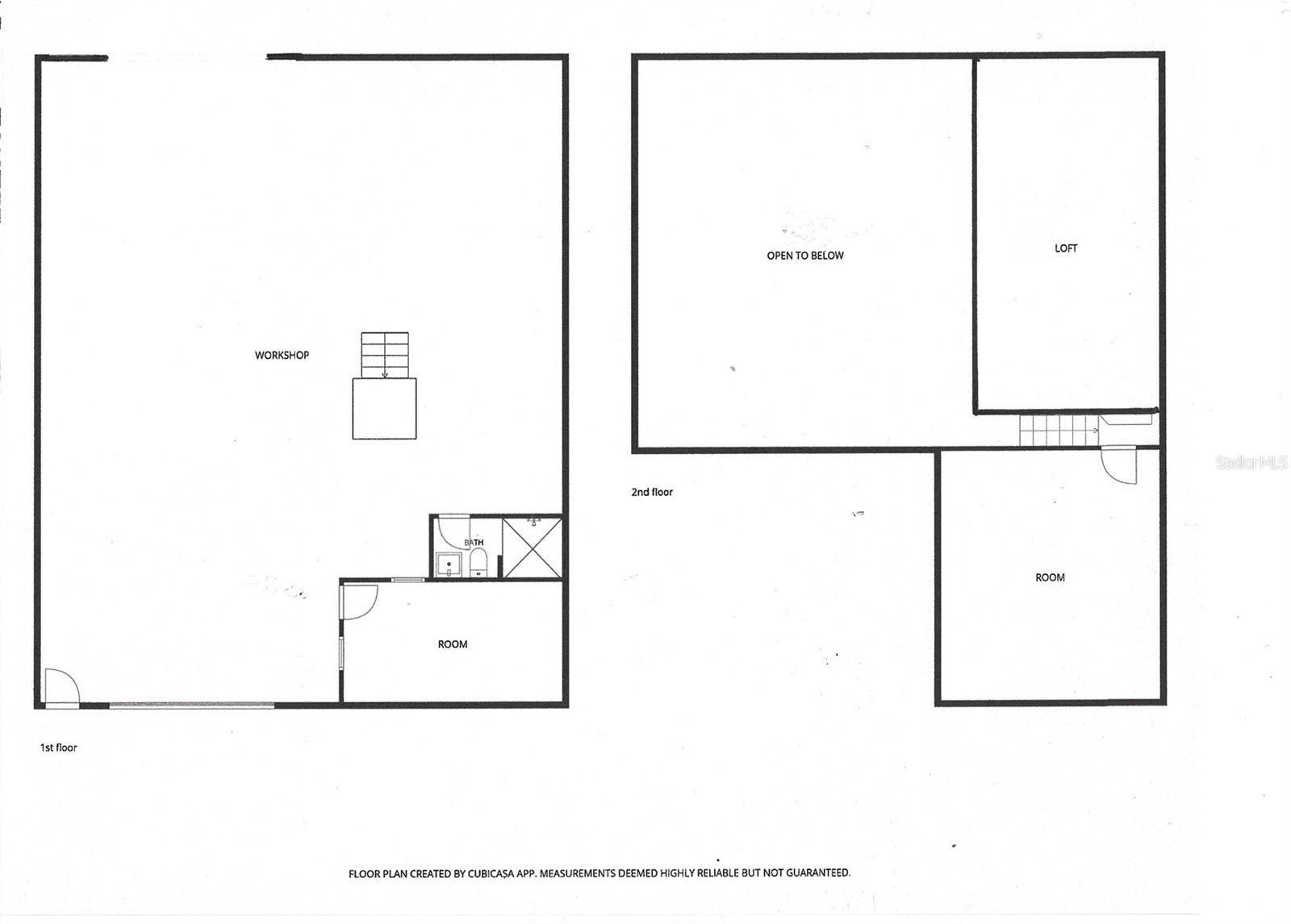 Shop floor plan