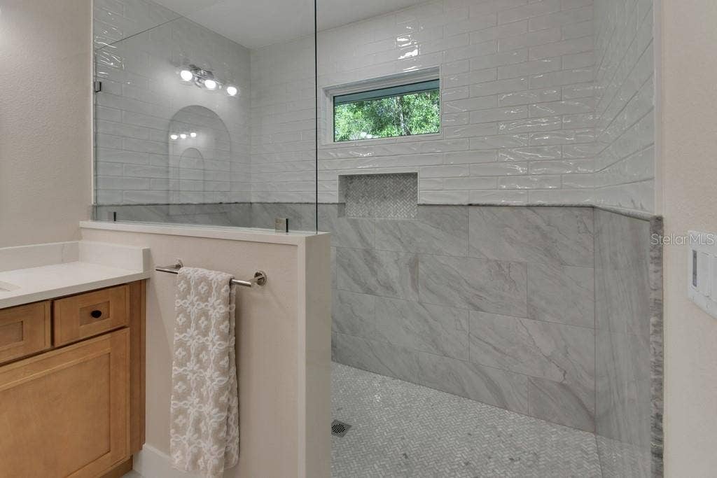 Incredible walk in shower