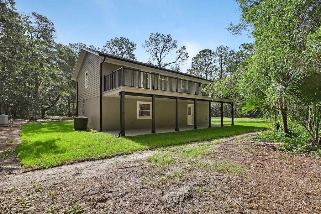 Rear view of fabulous outside entertaining areas