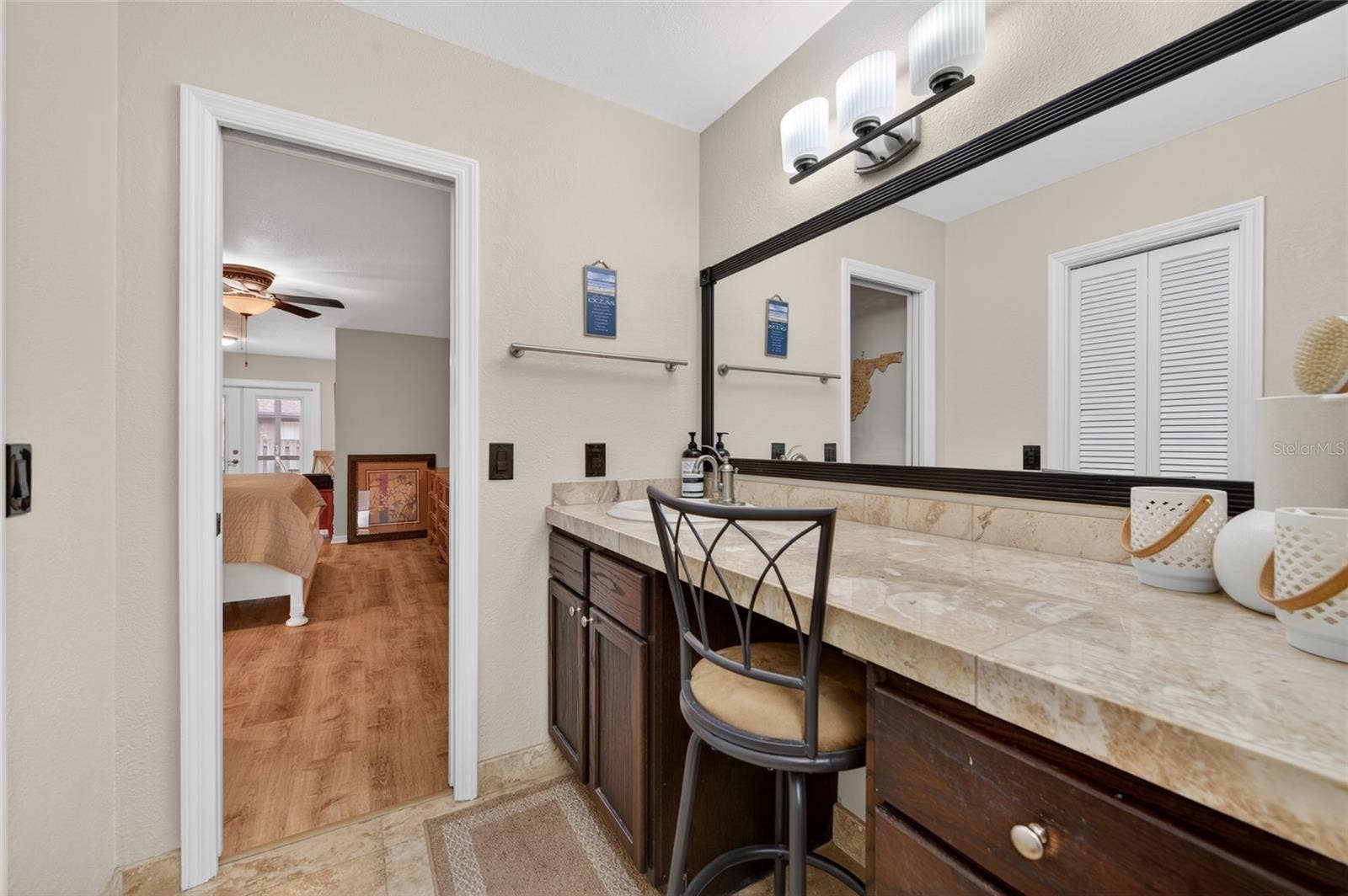 8 MIMOSA TRAIL, Ormond Beach, FL 32174 Primary bath first vanity