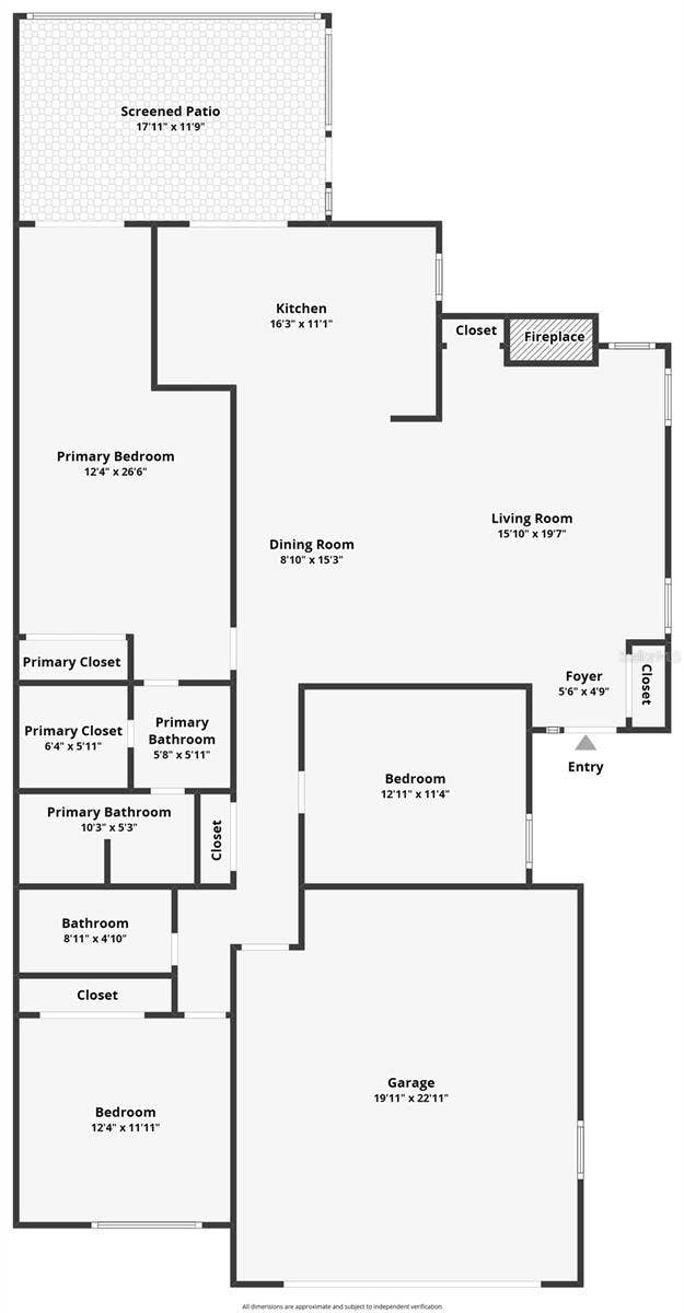 8 MIMOSA TRAIL, Ormond Beach, FL 32174 Floor Plan