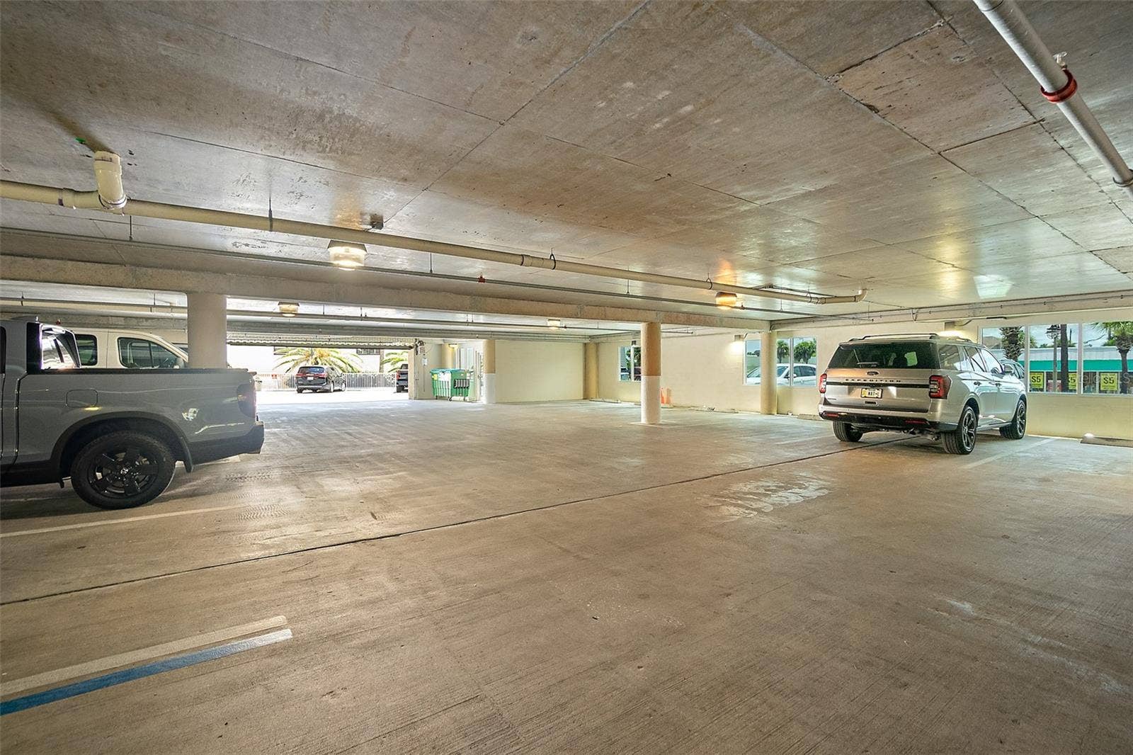 2403 S ATLANTIC AVENUE, #1008, Daytona Beach Shores, FL 32118 Underground parking garage